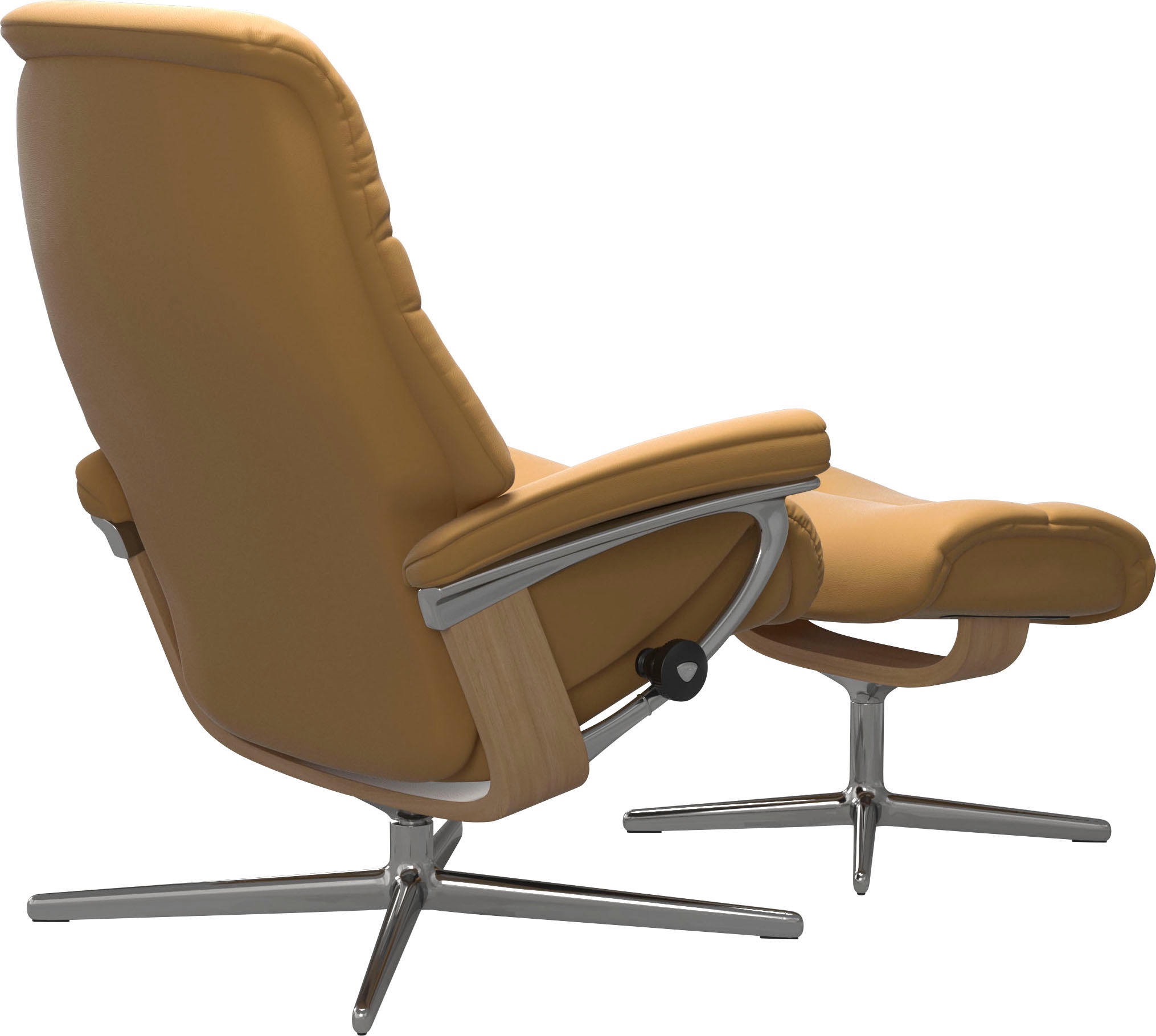 Stressless® Fußhocker »Sunrise«, mit Cross Base, Größe S, M & L, Holzakzent Eiche