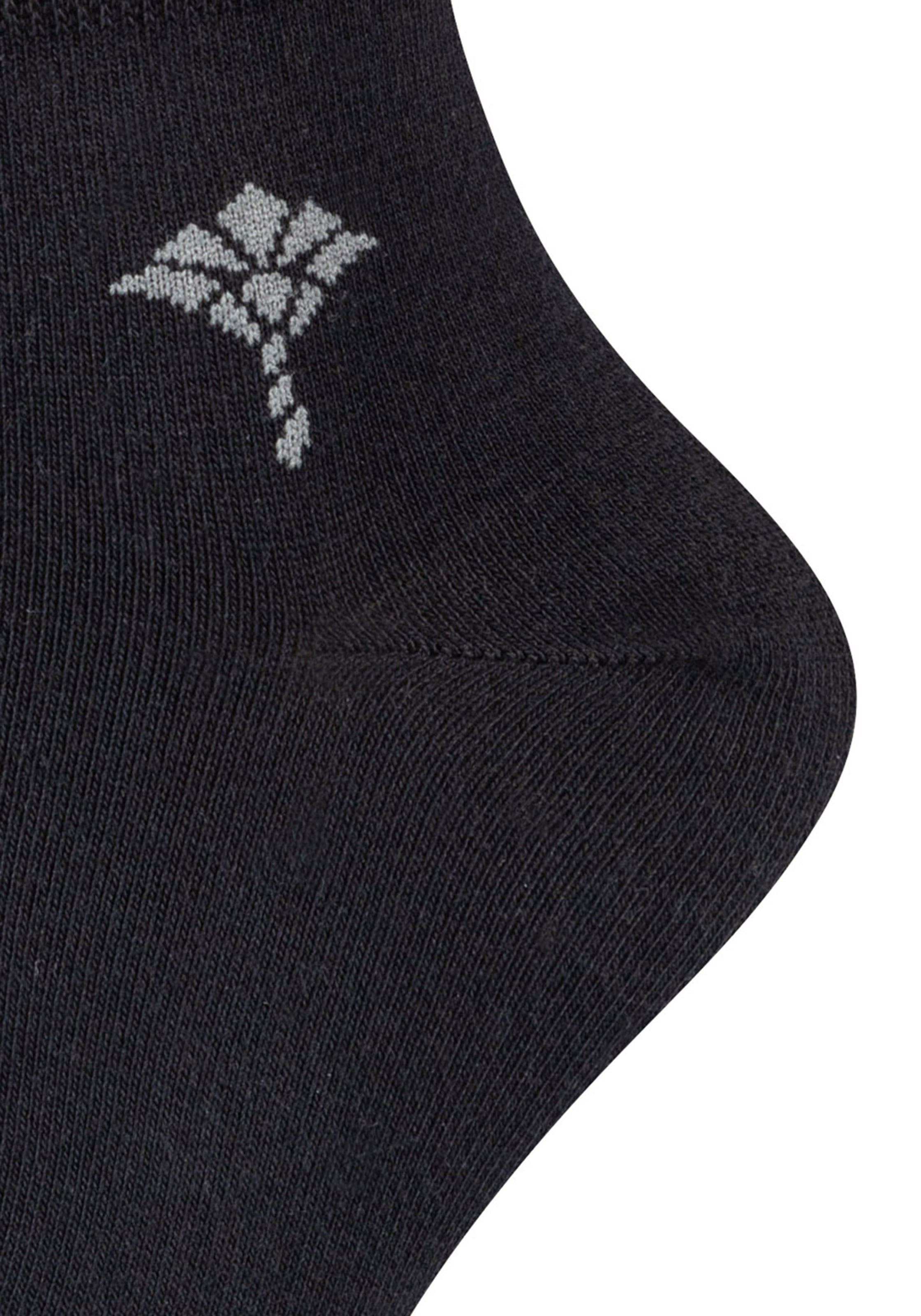 JOOP! Kurzsocken »for your daily glam«, (4 Paar), mit weichem Fußbett