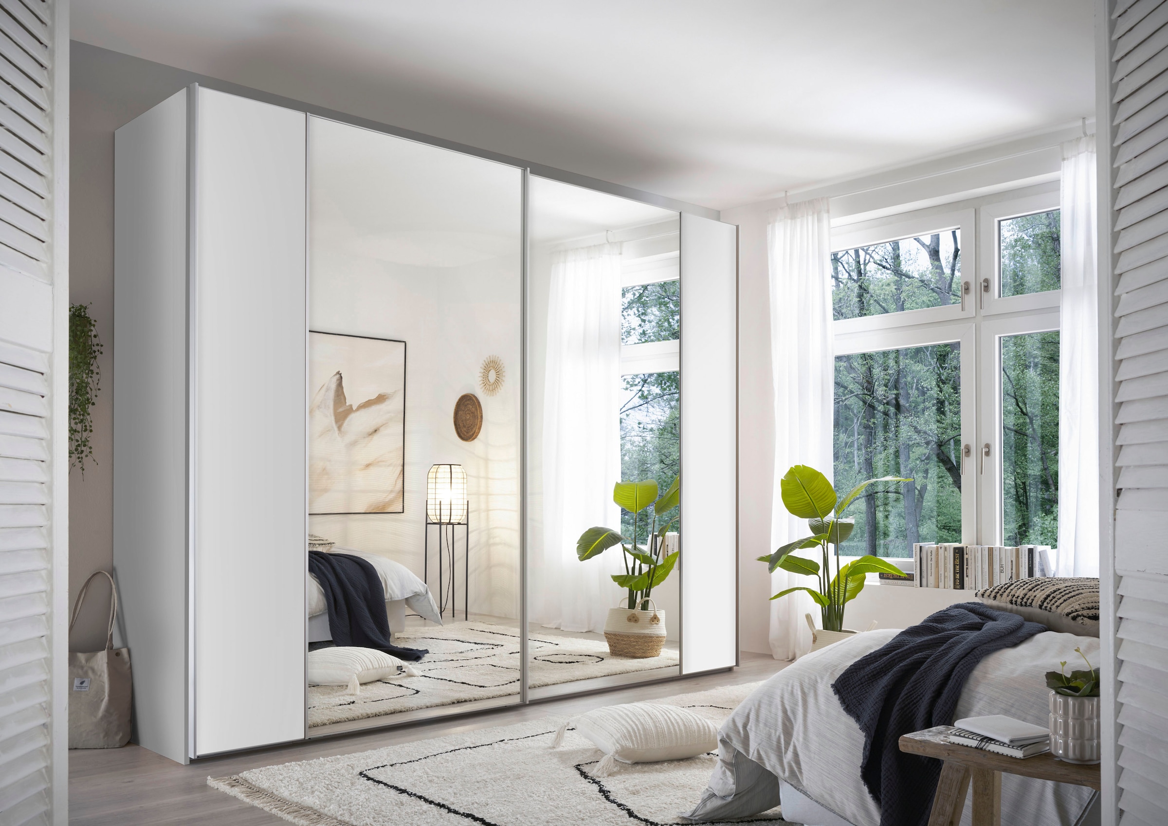 STAUD Schwebetürenschrank »Sonett 120, Made in Germany« mit vier verschiedenen Ausstattungsvarianten