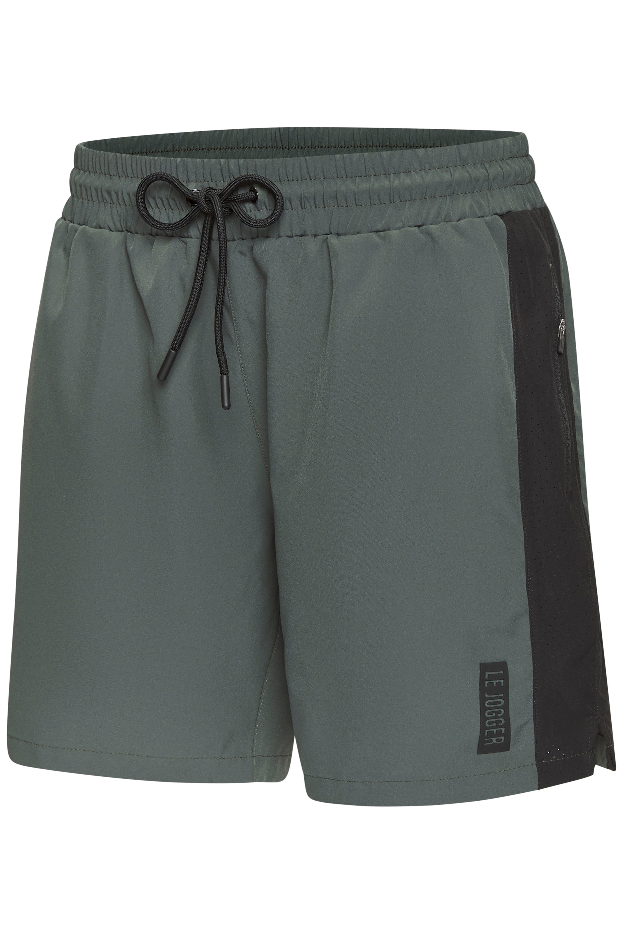 AUTHENTIC LE JOGGER Shorts, mit seitliche Mesheinsatz und Reißverschlusstaschen