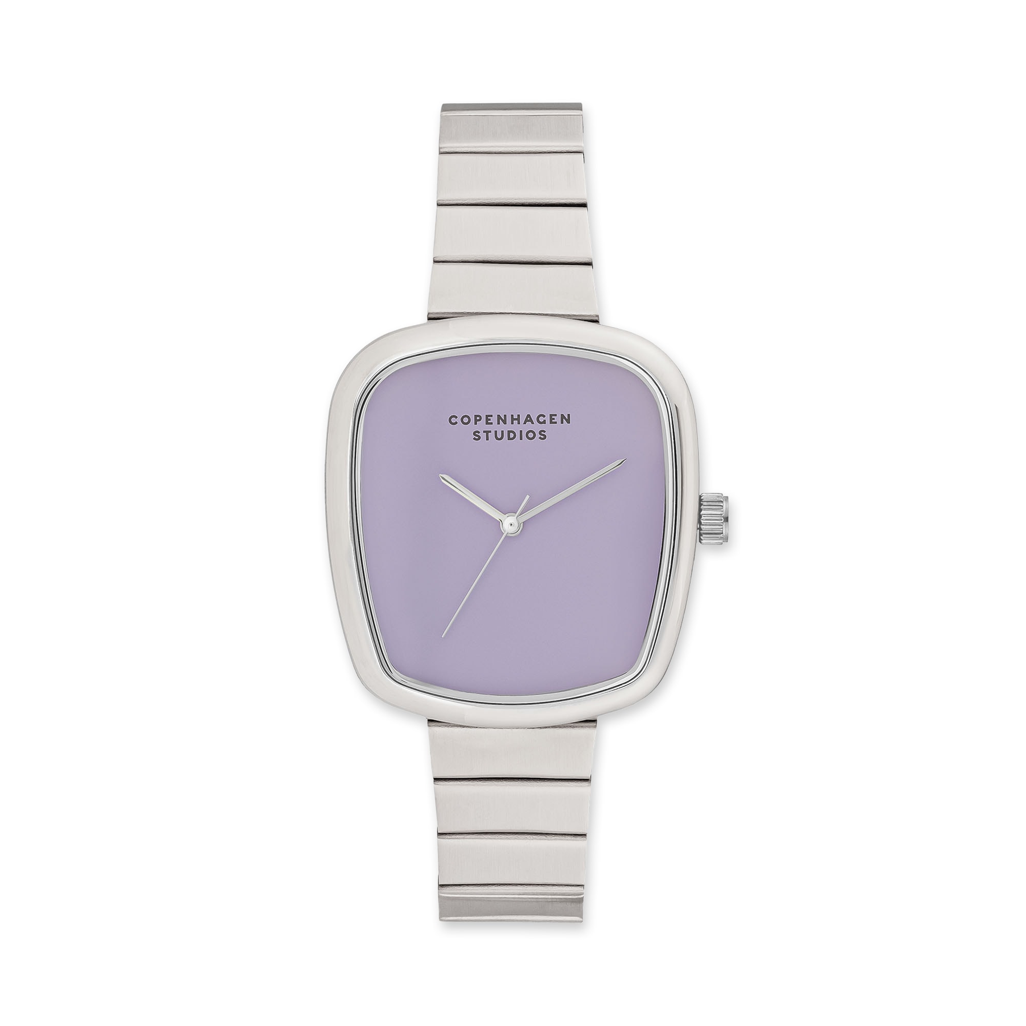 Copenhagen Studios Quarzuhr »Curved Watch« Armbanduhr, Damenuhr, Edelstahlarmband, analog