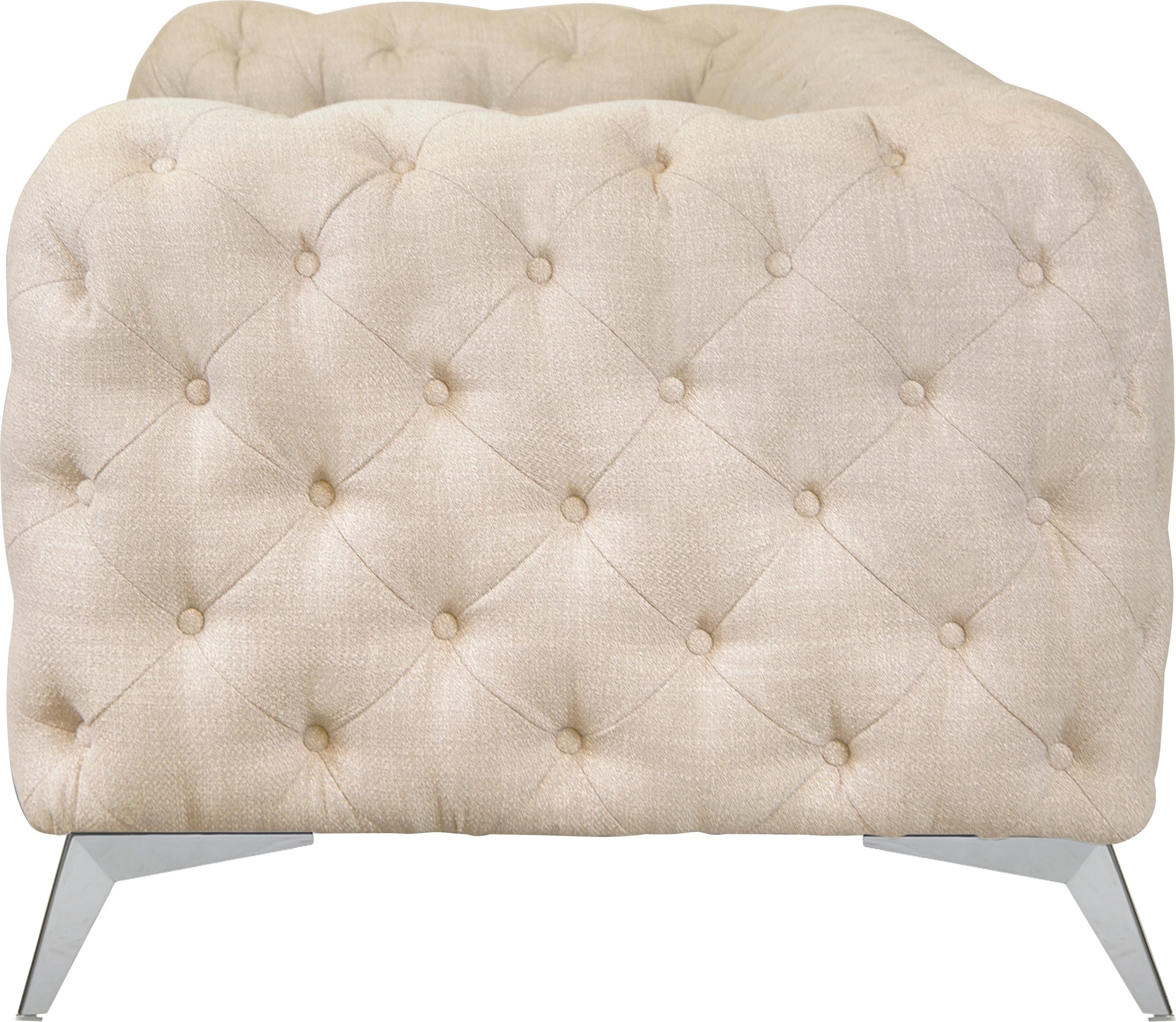 Home affaire Chesterfield-Sofa »Glynis« aufwändige Knopfheftung, moderne Chesterfield Optik, Fußfarbe wählbar