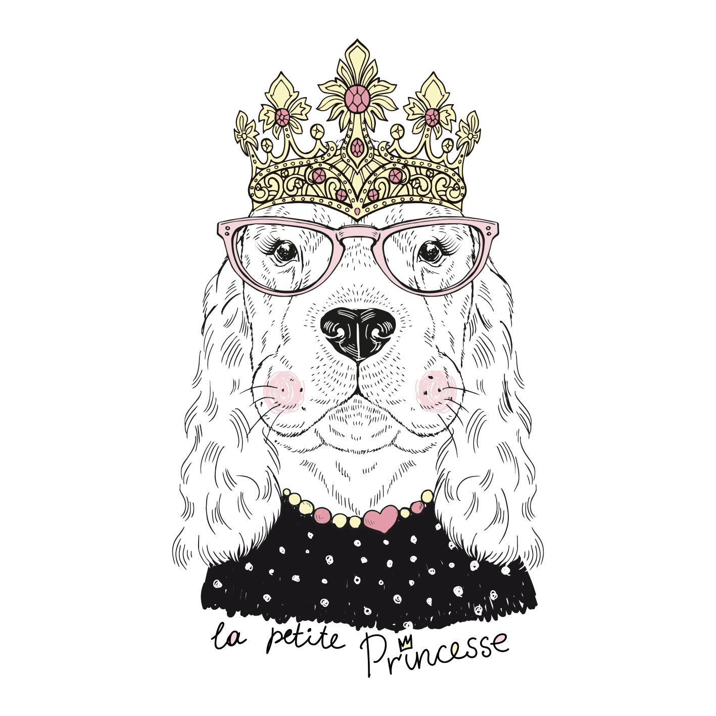queence Dekokissen »»Hund««, Kissenhülle ohne Füllung, 1 Stück