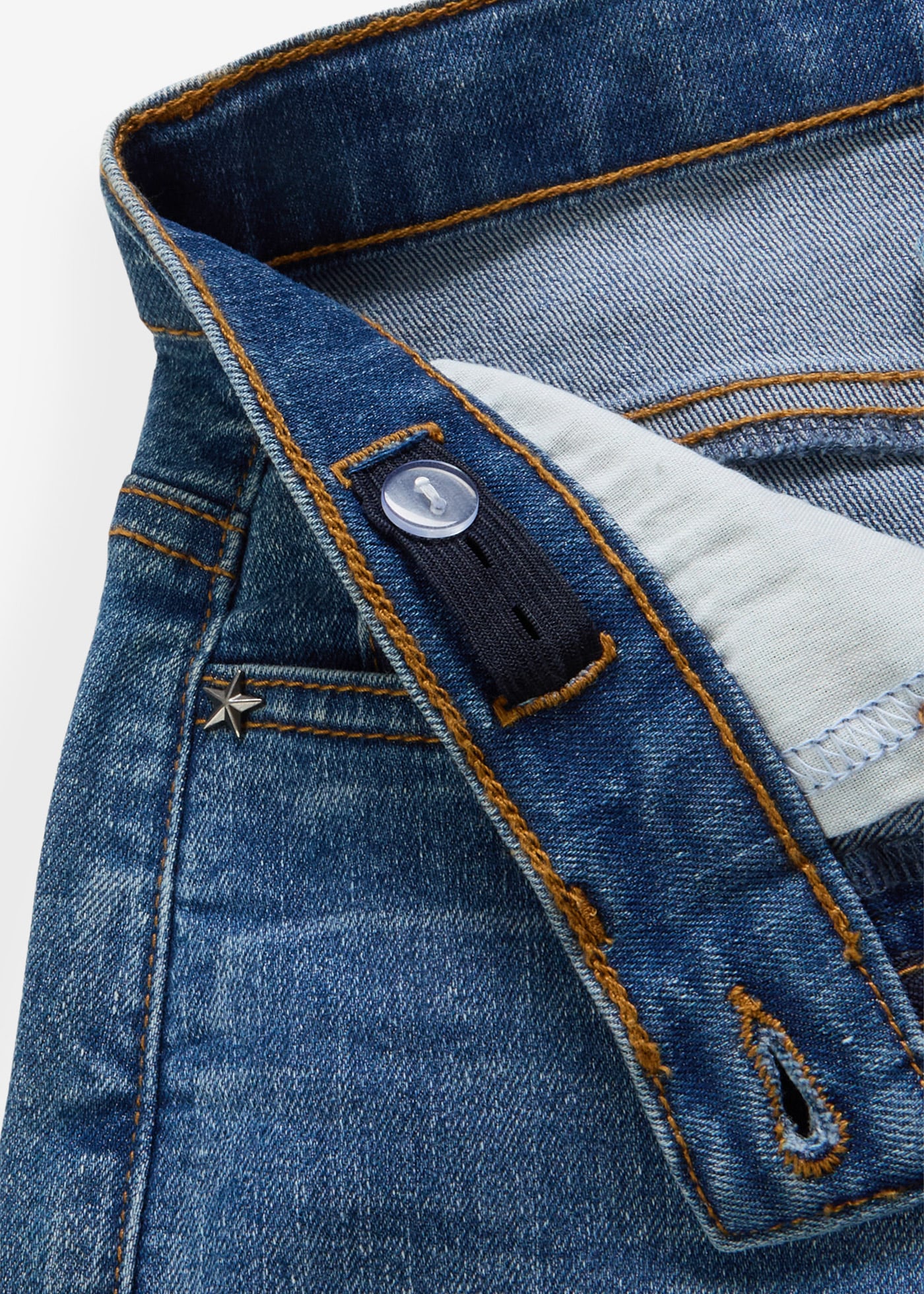 bonprix Weite Jeans lockere Passform, mit Five-Pocket-Style