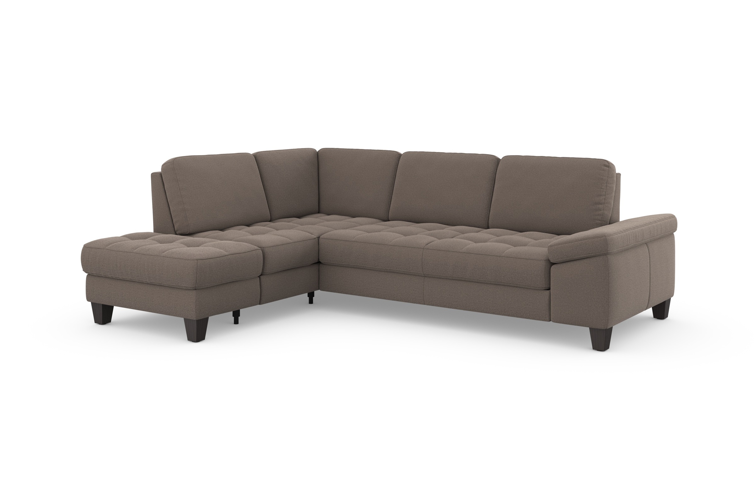 sit&more Ecksofa »Westham L-Form«, mit Ottomane, mit oder ohne Bettfunktion, Bettkasten, Verstellung