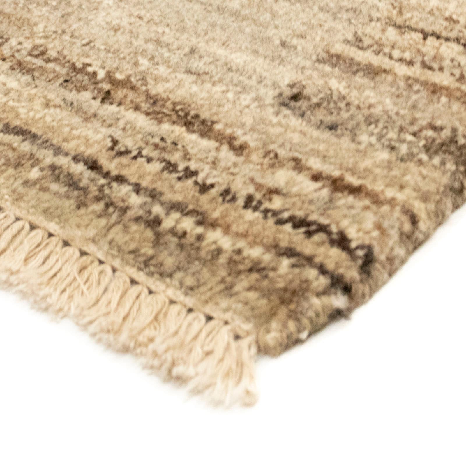 morgenland Wollteppich »Gabbeh Teppich handgeknüpft natur«, rechteckig,  handgeknüpft auf Raten bestellen
