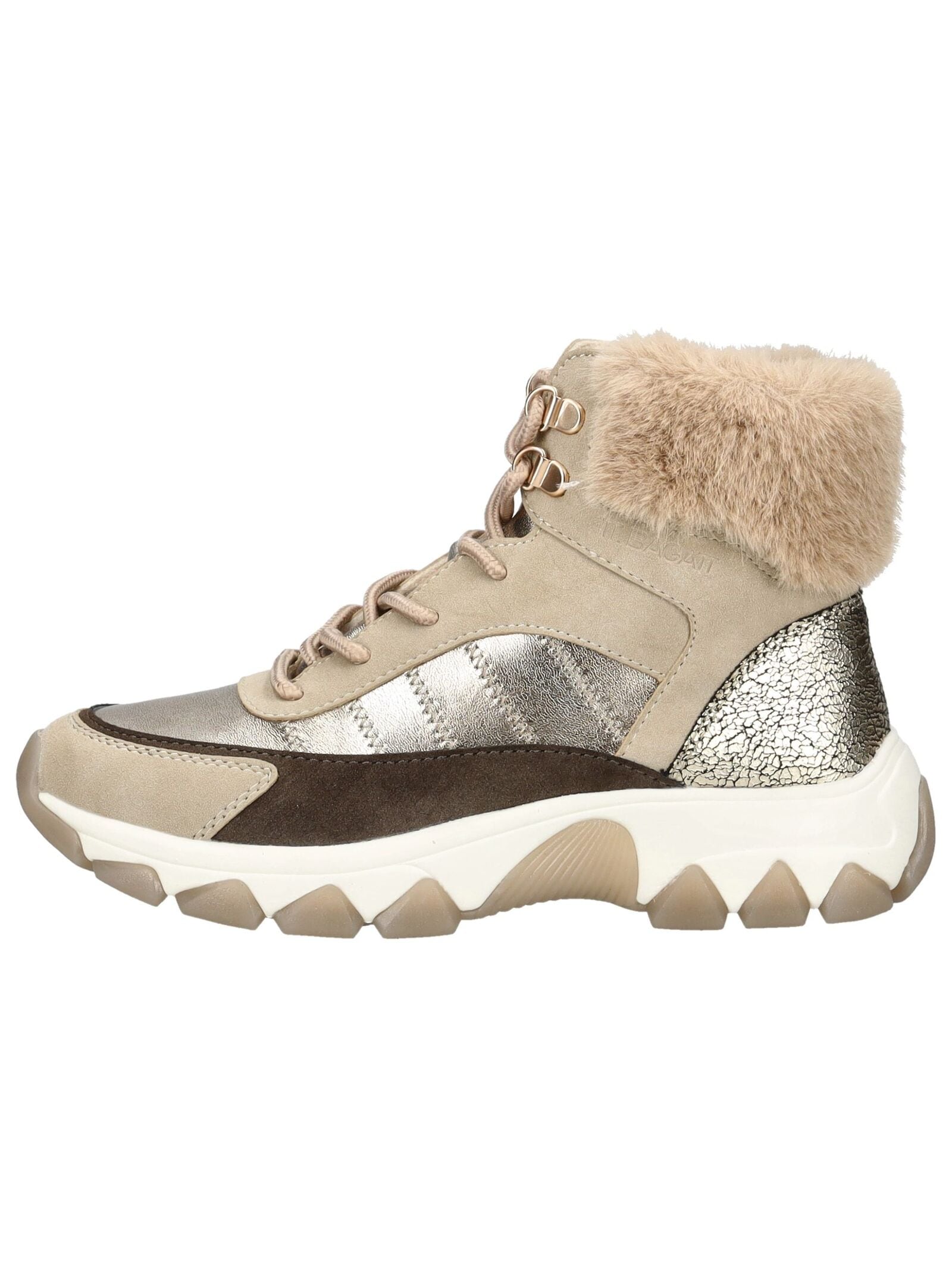 BAGATT Schnürstiefelette »BAGATT Stiefelette Lederimitat/Textil«