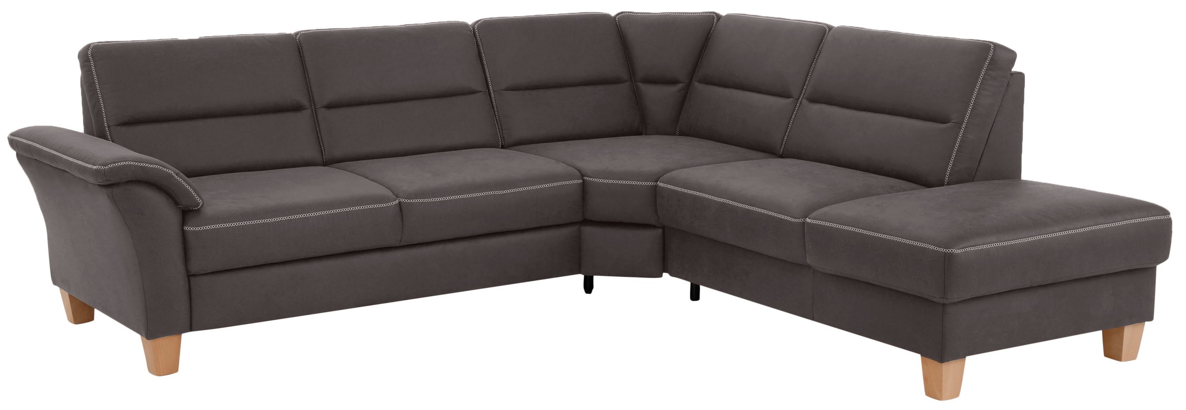 Home affaire Ecksofa »Soleo L-Form«, komfortabel durch Trapezecke mit Relaxfunktion, auch mit Bettfunktion