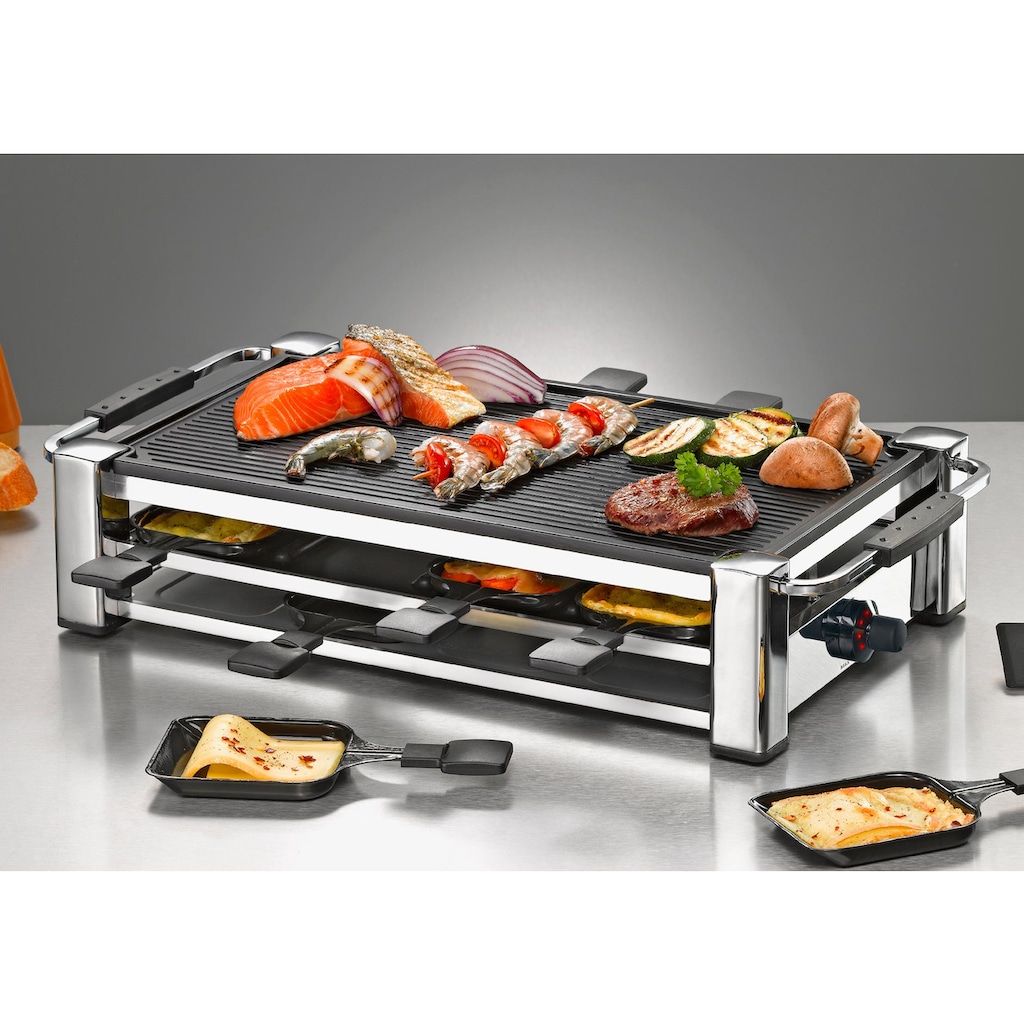 Rommelsbacher Raclette »Fashion RCC 1500«, 8 St. Raclettepfännchen, 1500 W