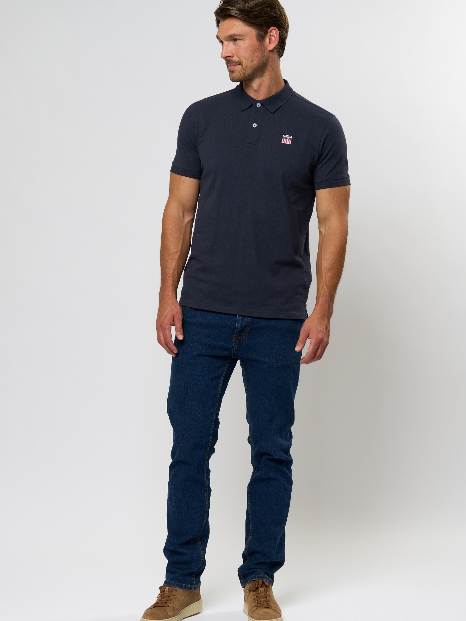 VINSON Kurzarmhemd »VINSON 2-pack Polo VMMike«