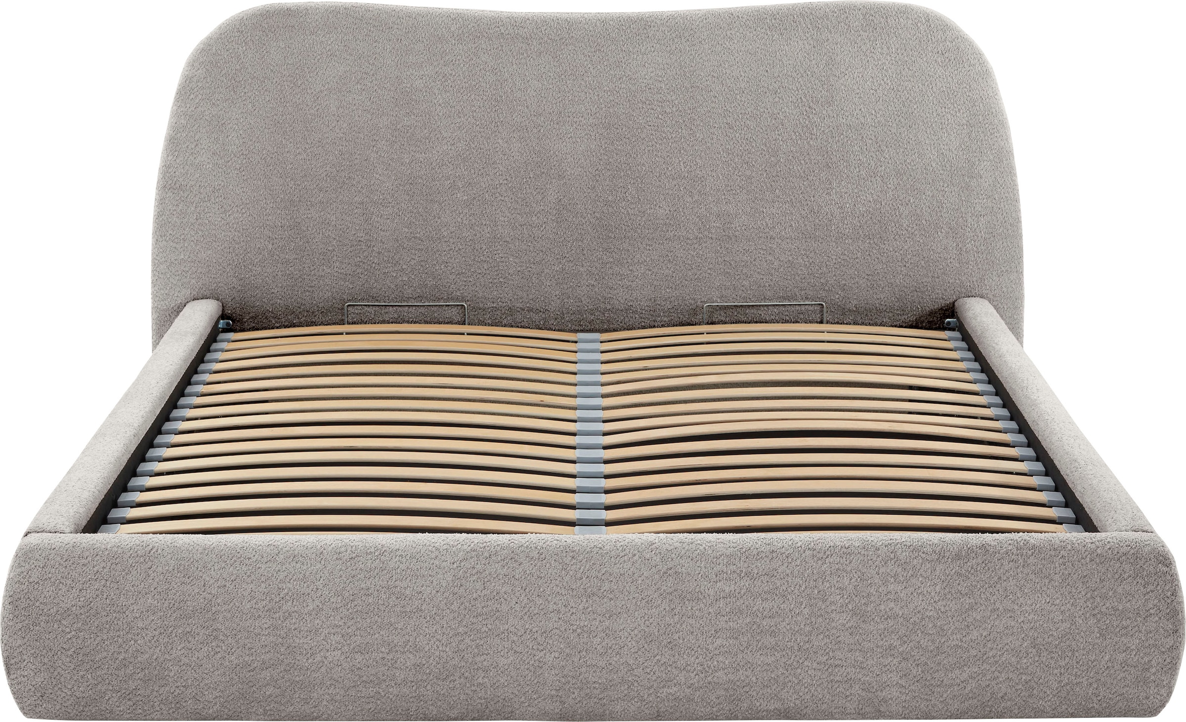 ATLANTIC home collection Polsterbett »Sophie«, mit oder ohne Stauraum, hochwertiger Bouclé-Bezug