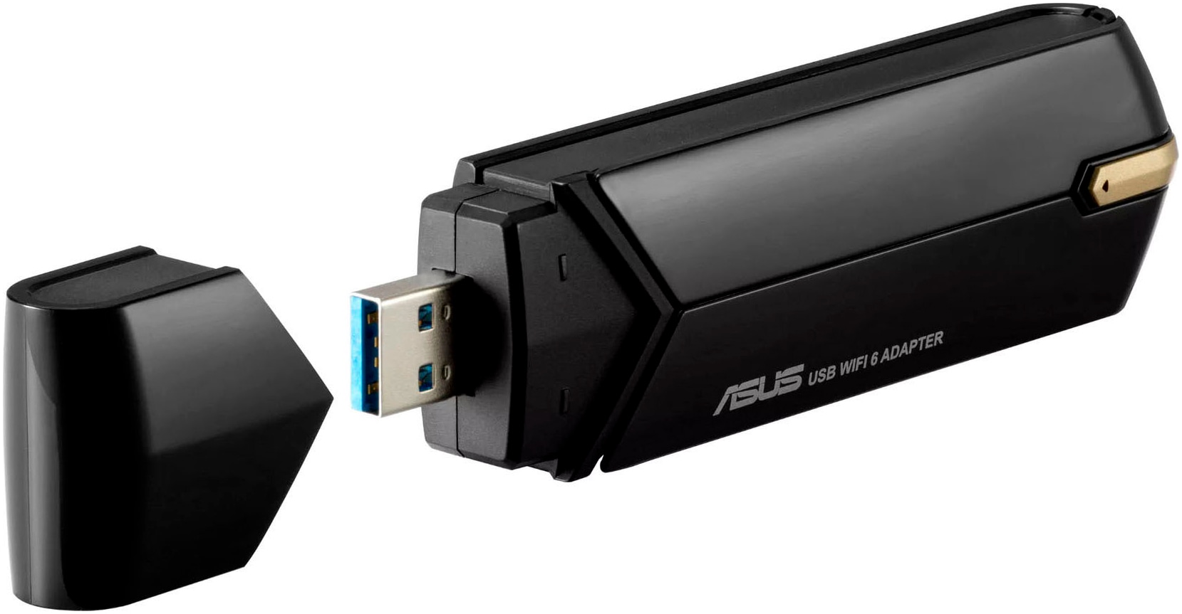 Asus Netzwerk-Adapter »USB-AX56 Dual Band AX1800«, USB-WLAN-Adapter ohne Ständer