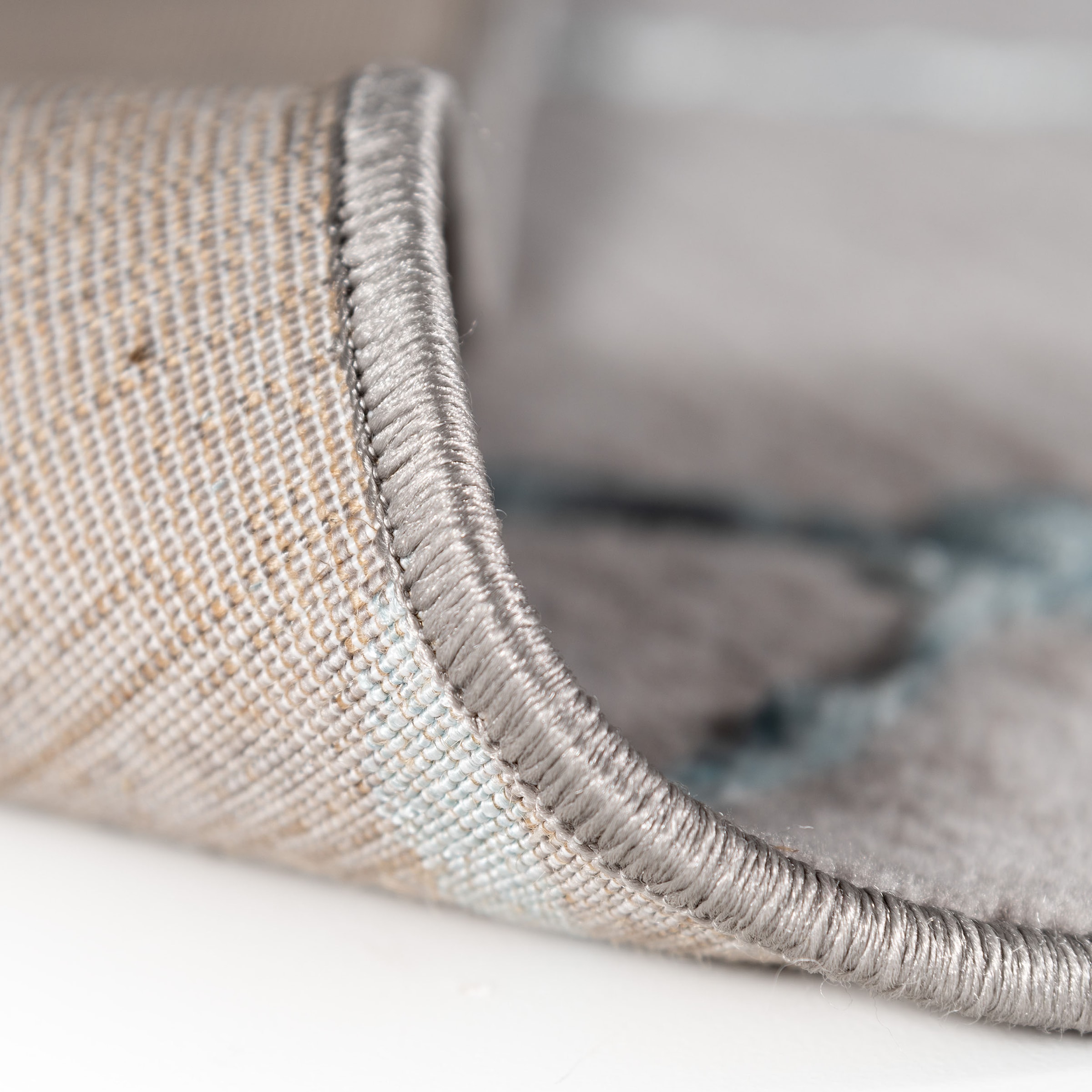 Sehrazat Teppich »Lara 702«, rechteckig, 10 mm Höhe, Hoch Tief Struktur, Wohnzimmer
