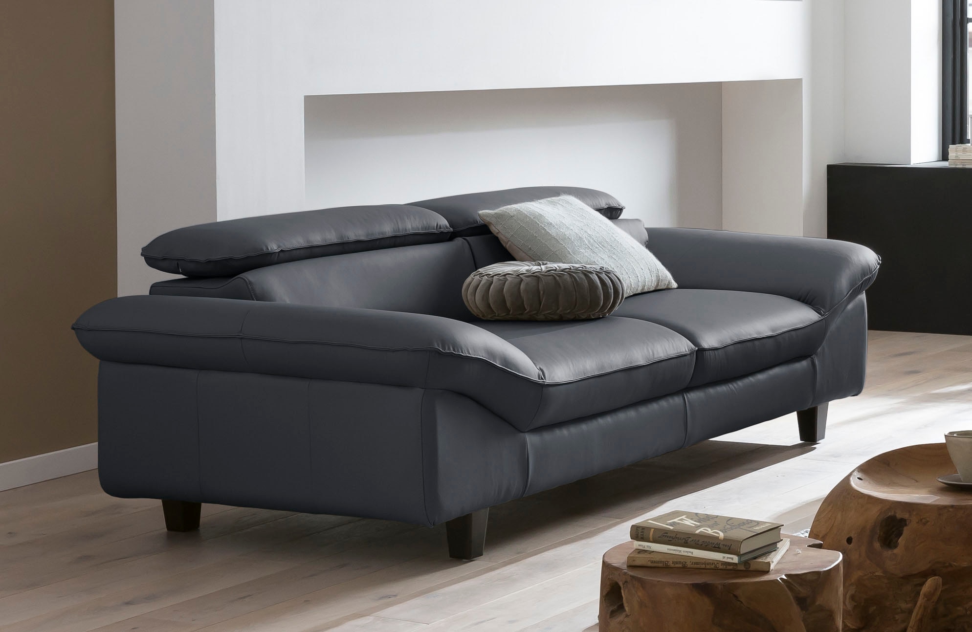 Home affaire 2-Sitzer »Pilot«, Big-Sofa mit Kopfteilverstellung günstig online kaufen