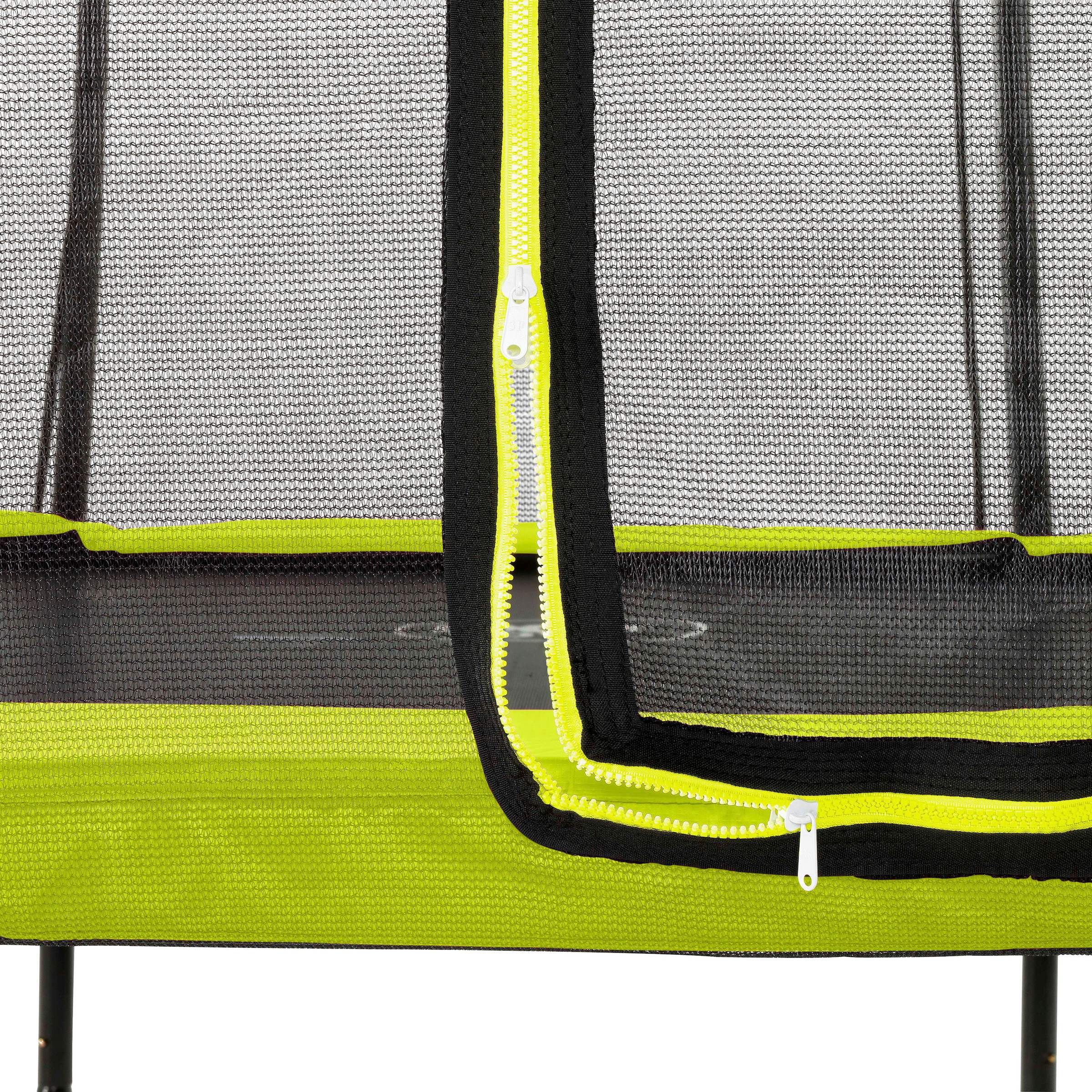 EXIT Gartentrampolin »Silhouette«, BxT: 214x305 cm, mit Sicherheitsnetz