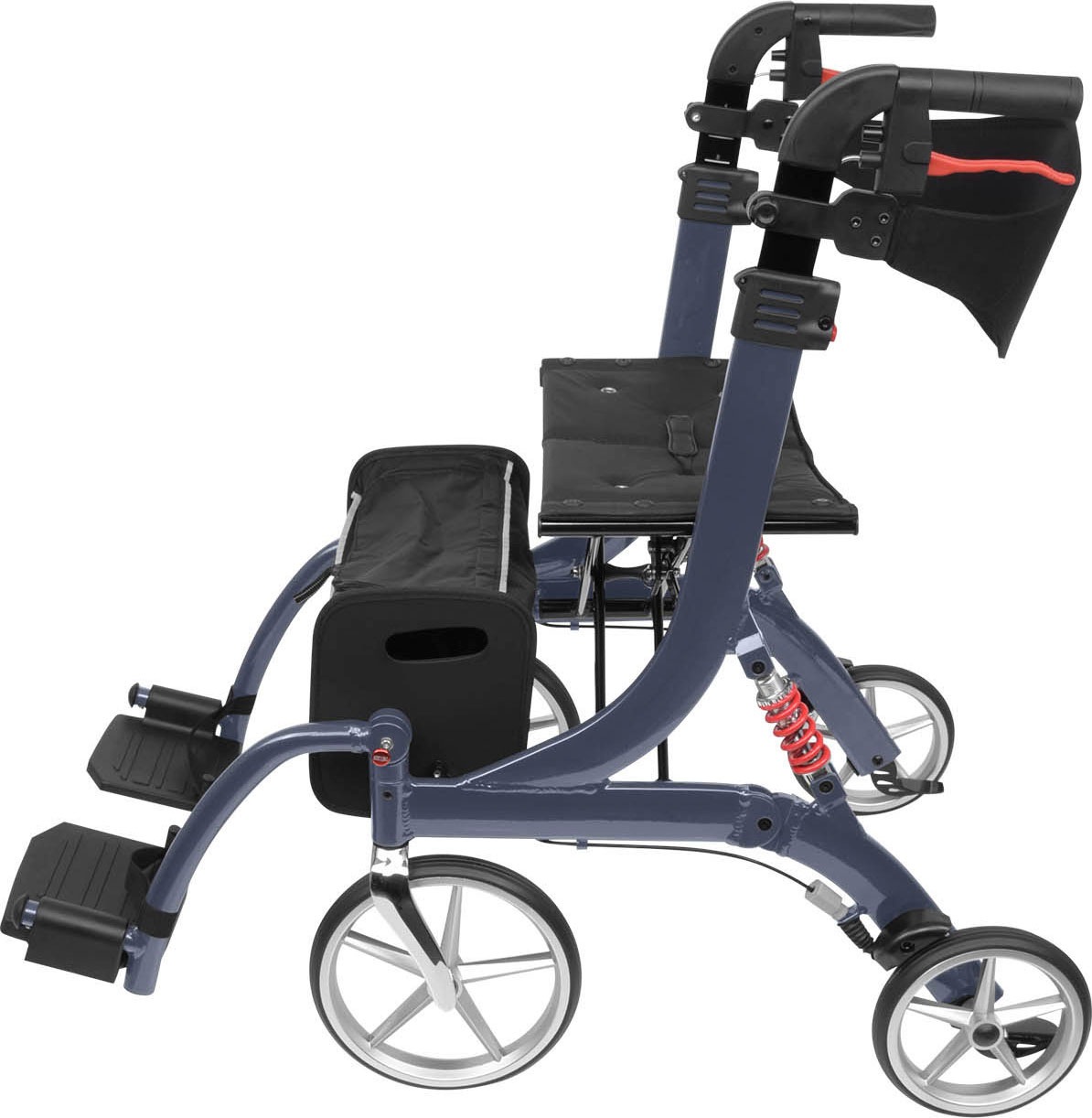 bescomedical Rollator »Spring Medium Vario«, Größe M (Sitzhöhe 56cm), inkl. Beinstützen