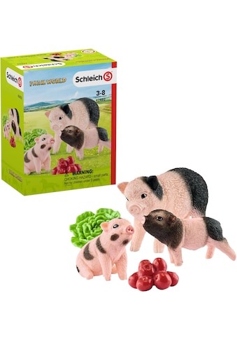 Schleich® Spielfigur »Farm World, Mini-Schwein Mutter und Ferkel (42422)«, (Set) kaufen