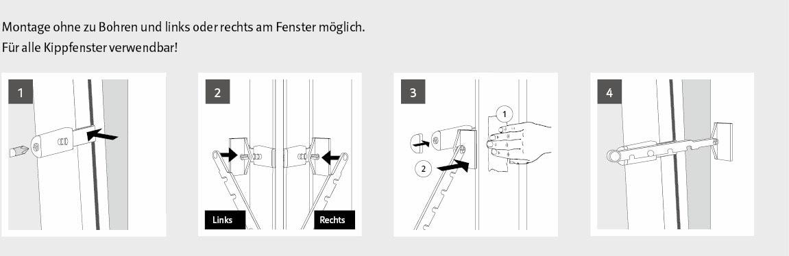 Good Life Kipp-Regler »Kian«, 1 Fensteröffnung der Einstellen bequem St., und zum schnell bestellen