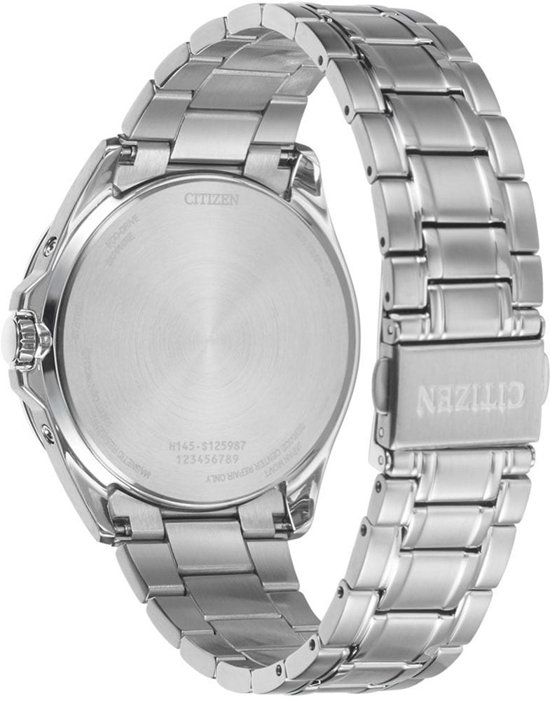 Citizen Funkuhr, Armbanduhr, Herrenuhr, Solar, Edelstahlarmband, Saphirglas, Datum