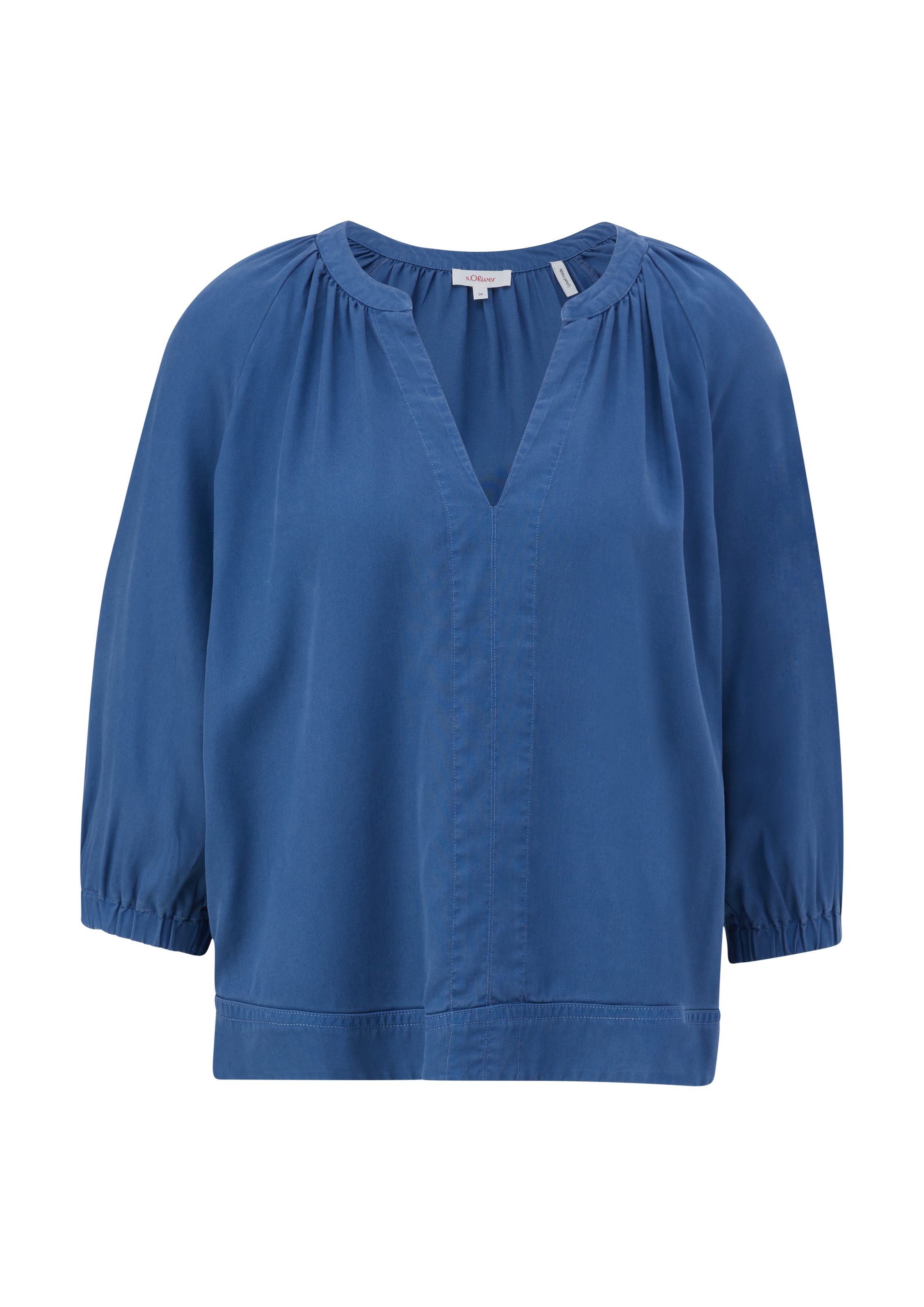 s.Oliver Shirtbluse, mit Raffungen