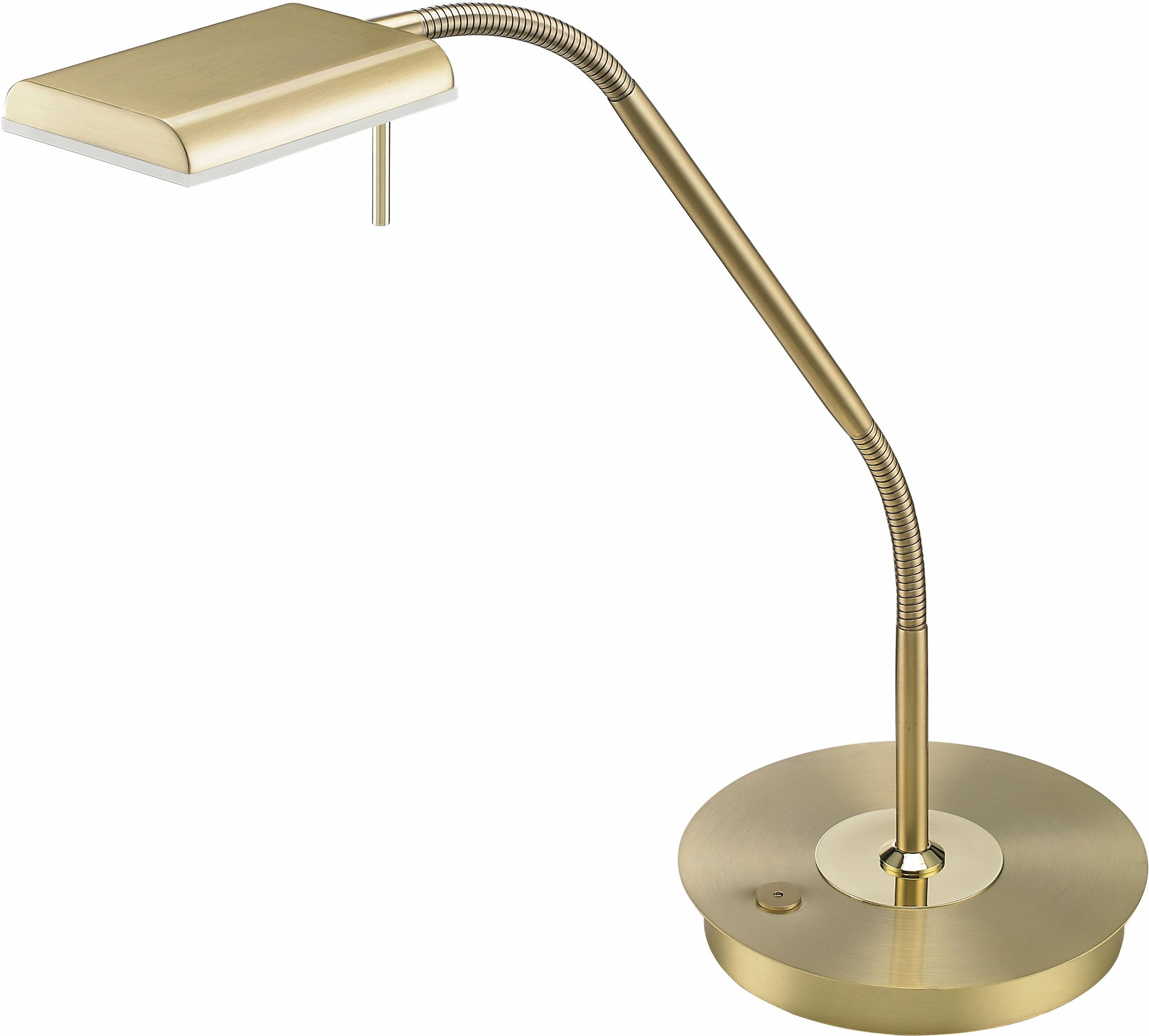 TRIO Leuchten LED Tischleuchte »BERGAMO«, Leuchtmittel LED-Board | LED fest integriert