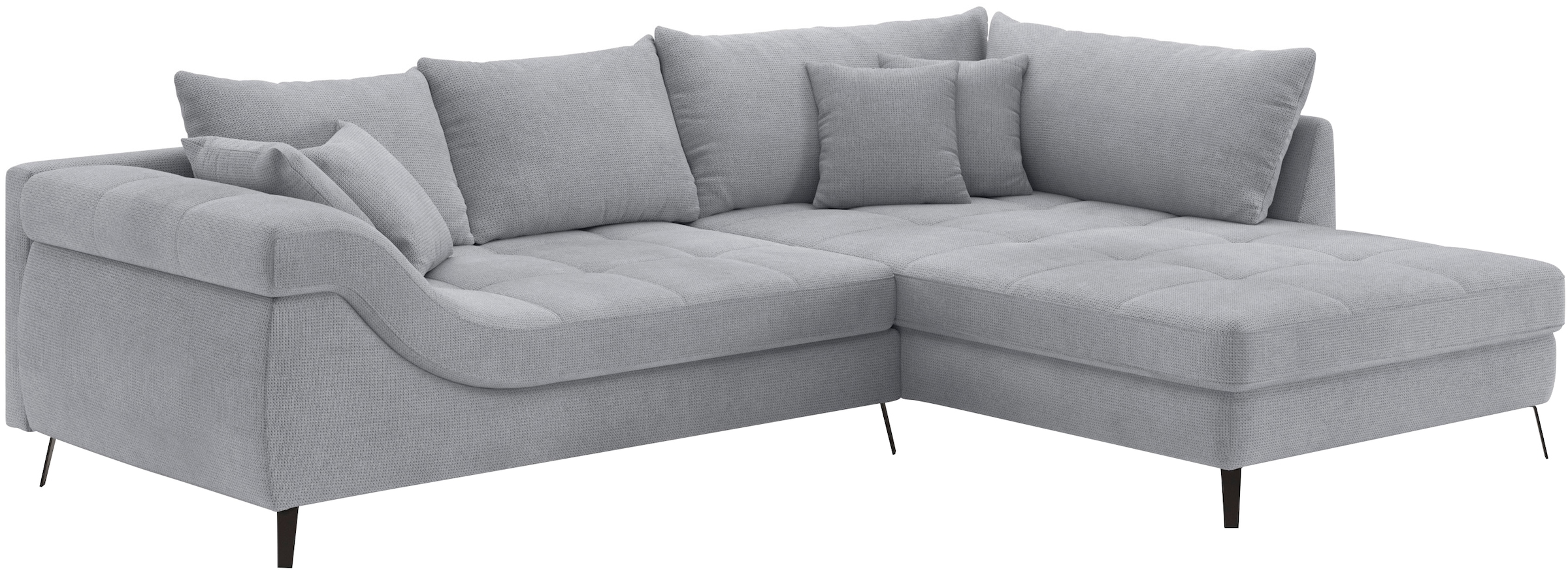 Mr. Couch Ecksofa »Portofino, L-Form«, Mit Kaltschaumpolsterung, bis 140 kg günstig online kaufen