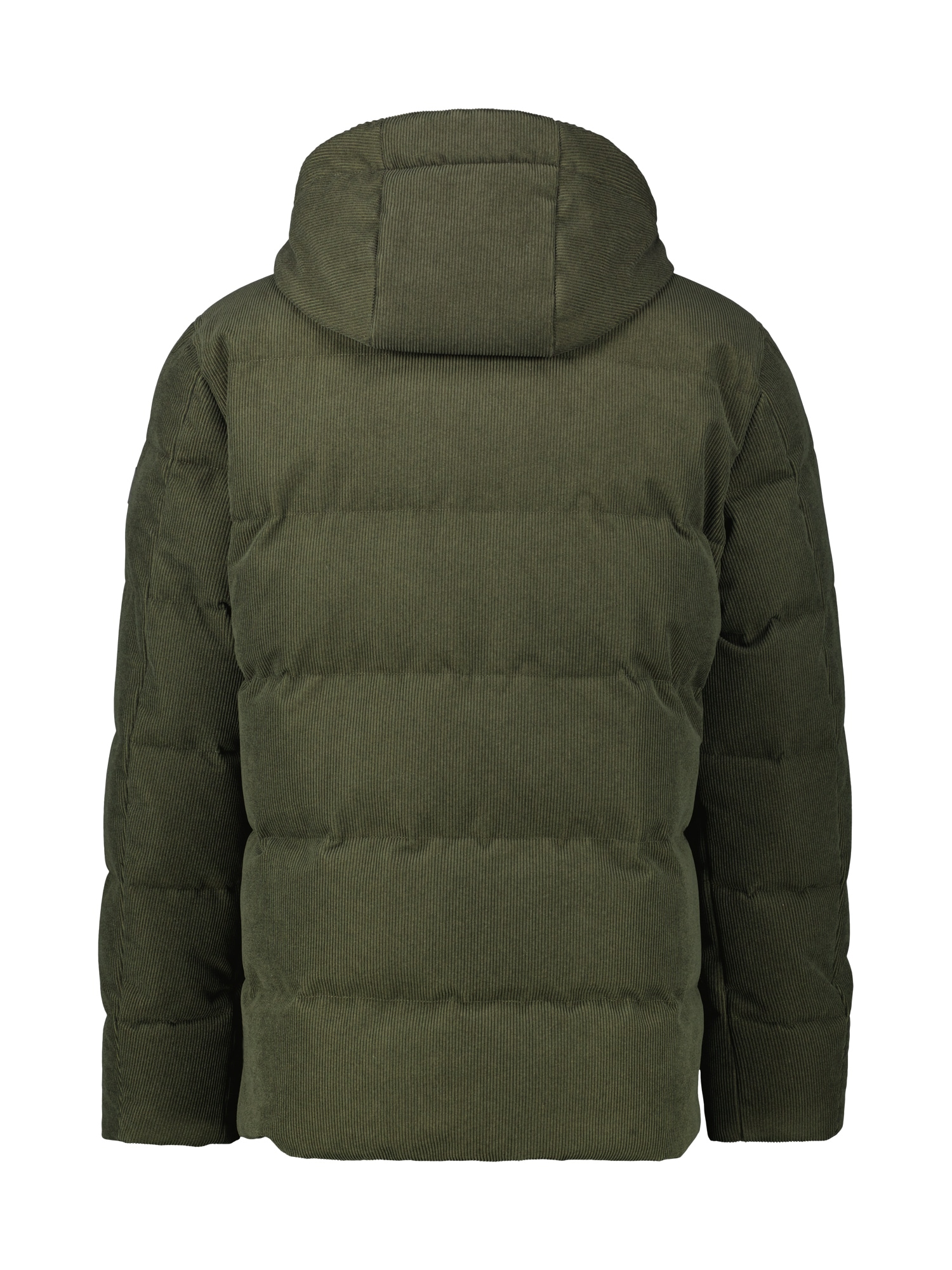LERROS Steppjacke »LERROS Herren Steppjacke in funktionaler Cord-Optik«, mit Kapuze, Wasser- und windabweisend, atmungsaktiv