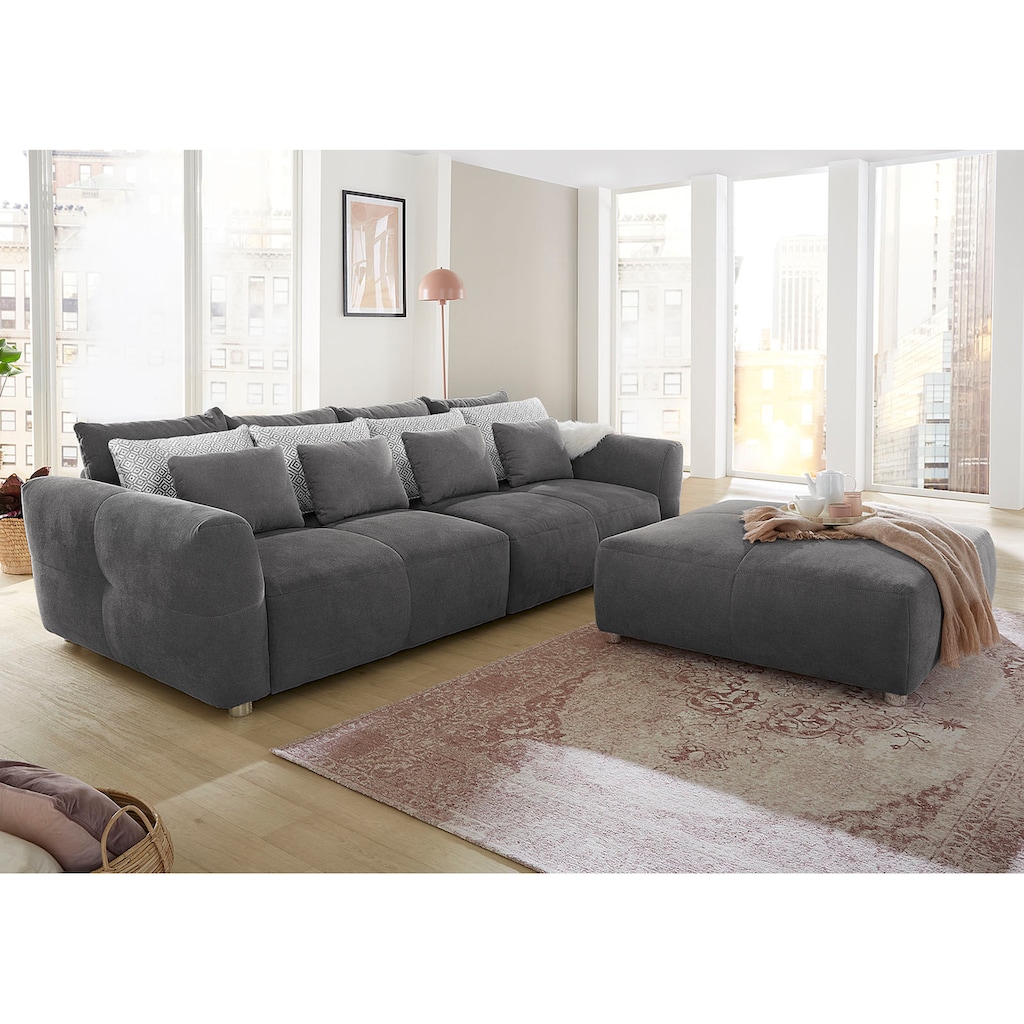 Jockenhöfer Gruppe Big-Sofa »Gulliver«, mit Federkernpolsterung für kuscheligen, angenehmen Sitzkomfort