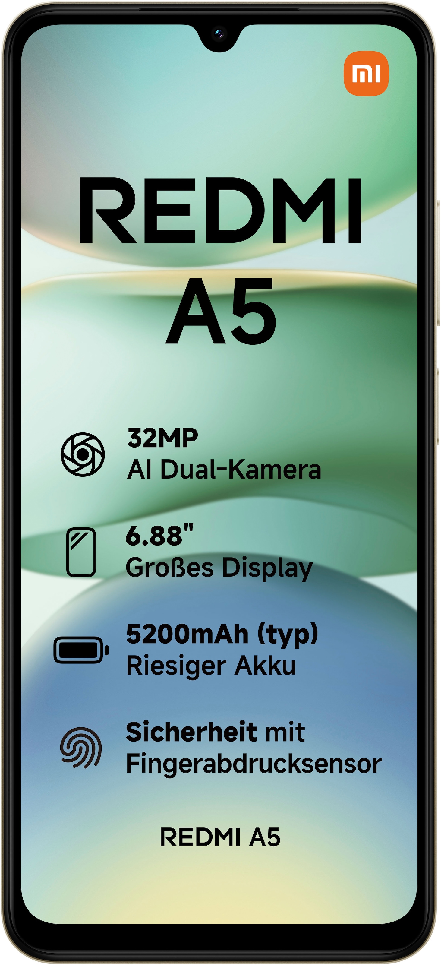 Xiaomi Smartphone »Redmi A5«, gold