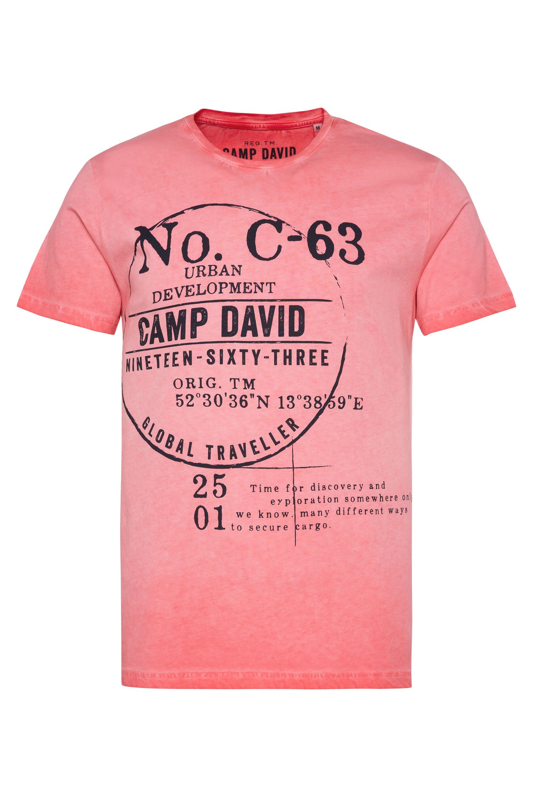Baumwolle Rundhalsshirt, bestellen aus DAVID CAMP