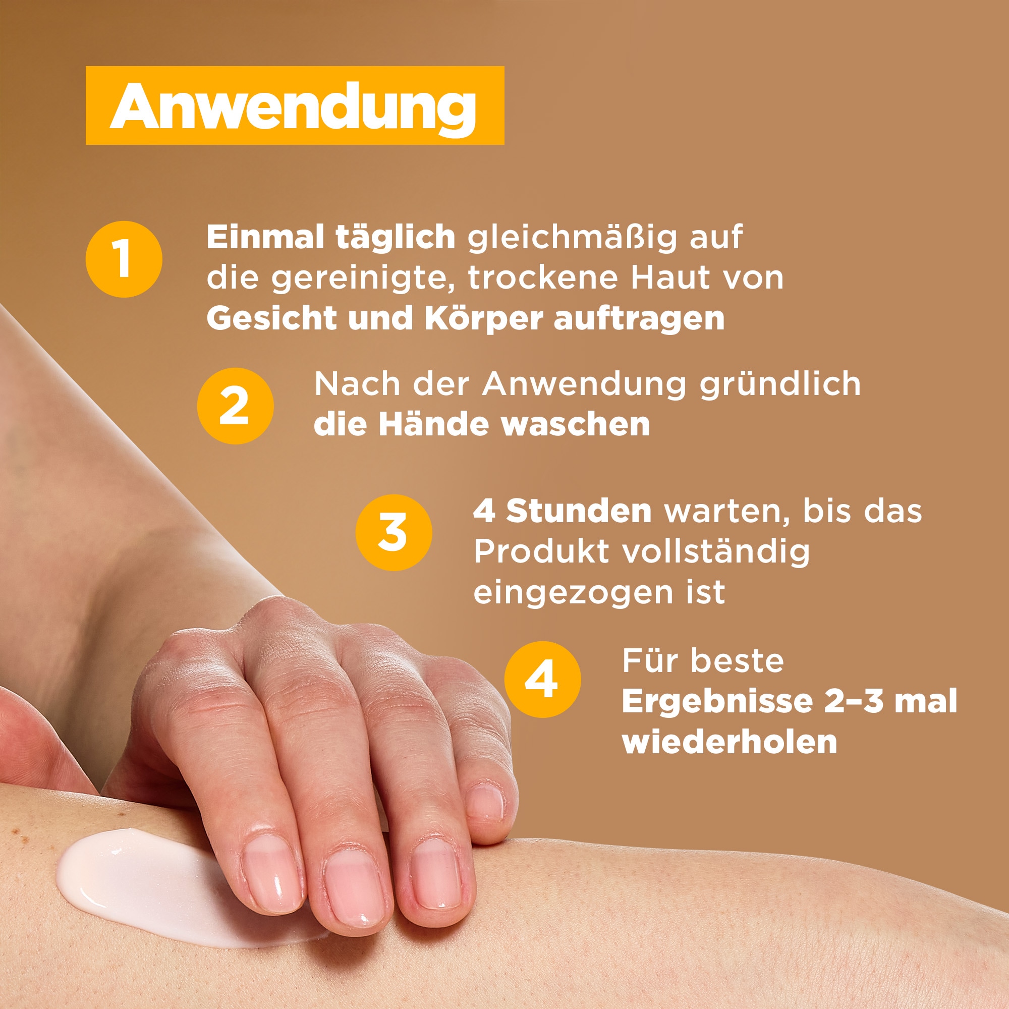 Mixa Selbstbräunungslotion »MIXA BRIGHT & BRONZE SELBSTBRÄUNENDE BODYLOTION« bräunt die Haut in 4 Stunden, spendet Feuchtigkeit