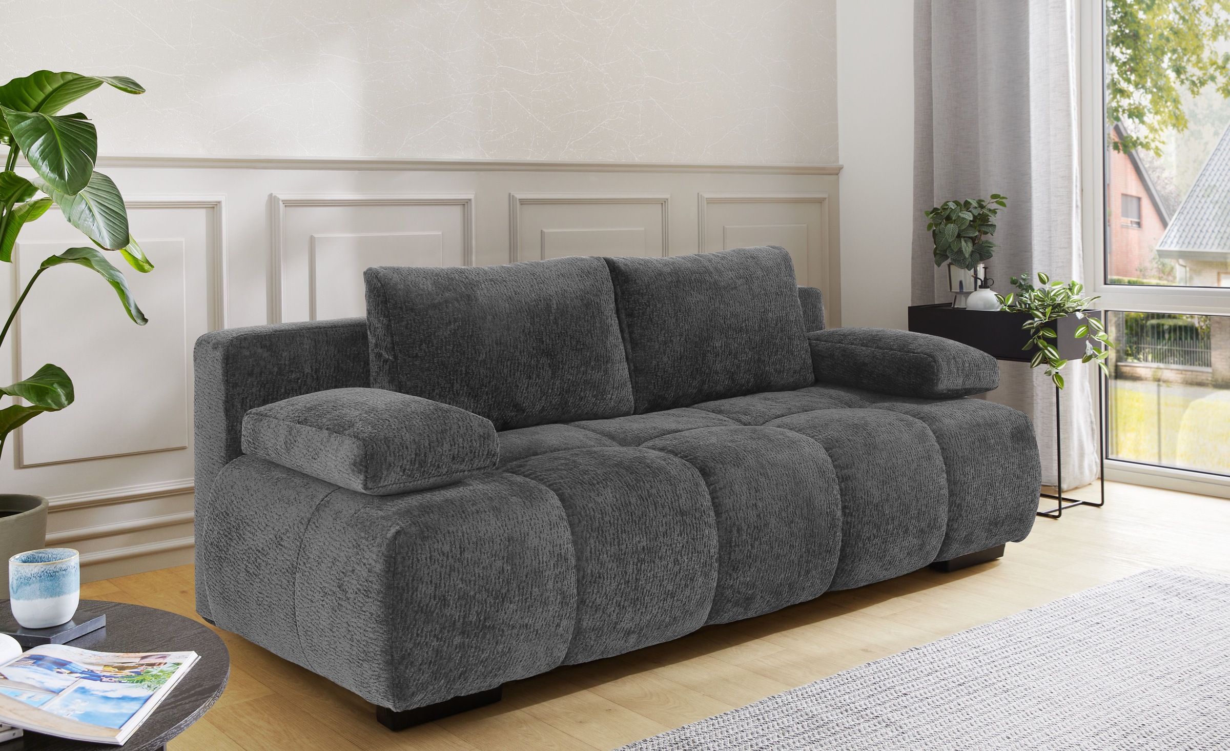 Jockenhöfer Gruppe Schlafsofa »Reno« mit Gästebettfunktion und Bettkasten, günstig online kaufen