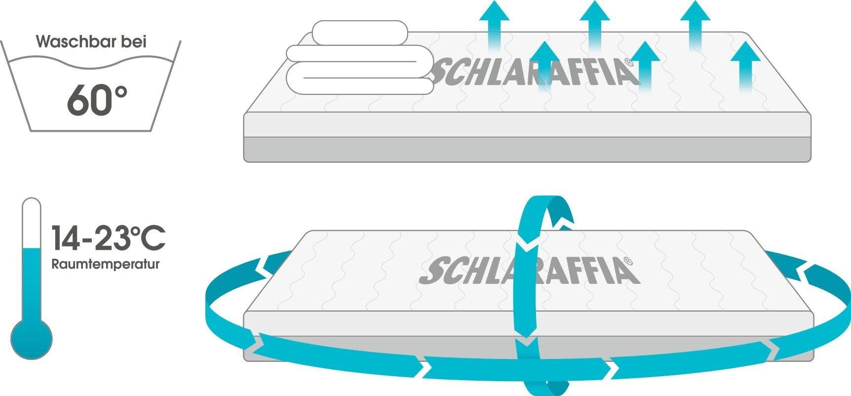 Schlaraffia Boxspringbett »Fidelio«, inkl. GELTEX® Next Topper, Fuß in Schwebeoptik