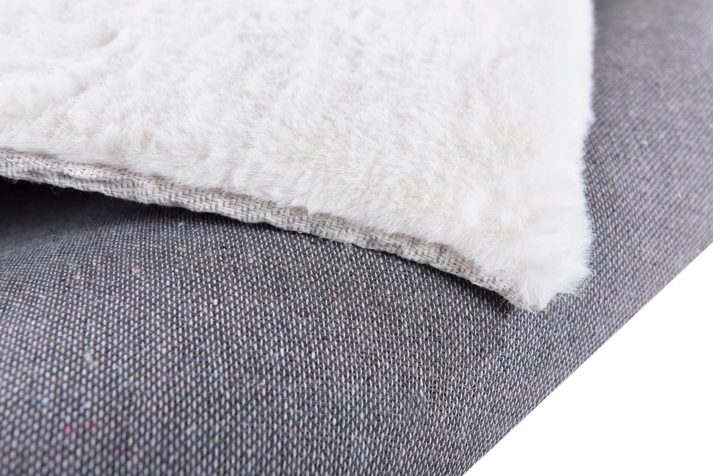 Gino Falcone Fellteppich »Kuschelteppich Chiara«, rechteckig, 30 mm Höhe, Kunstfell, Kaninchenfell-Haptik, besonders weicher Langflor