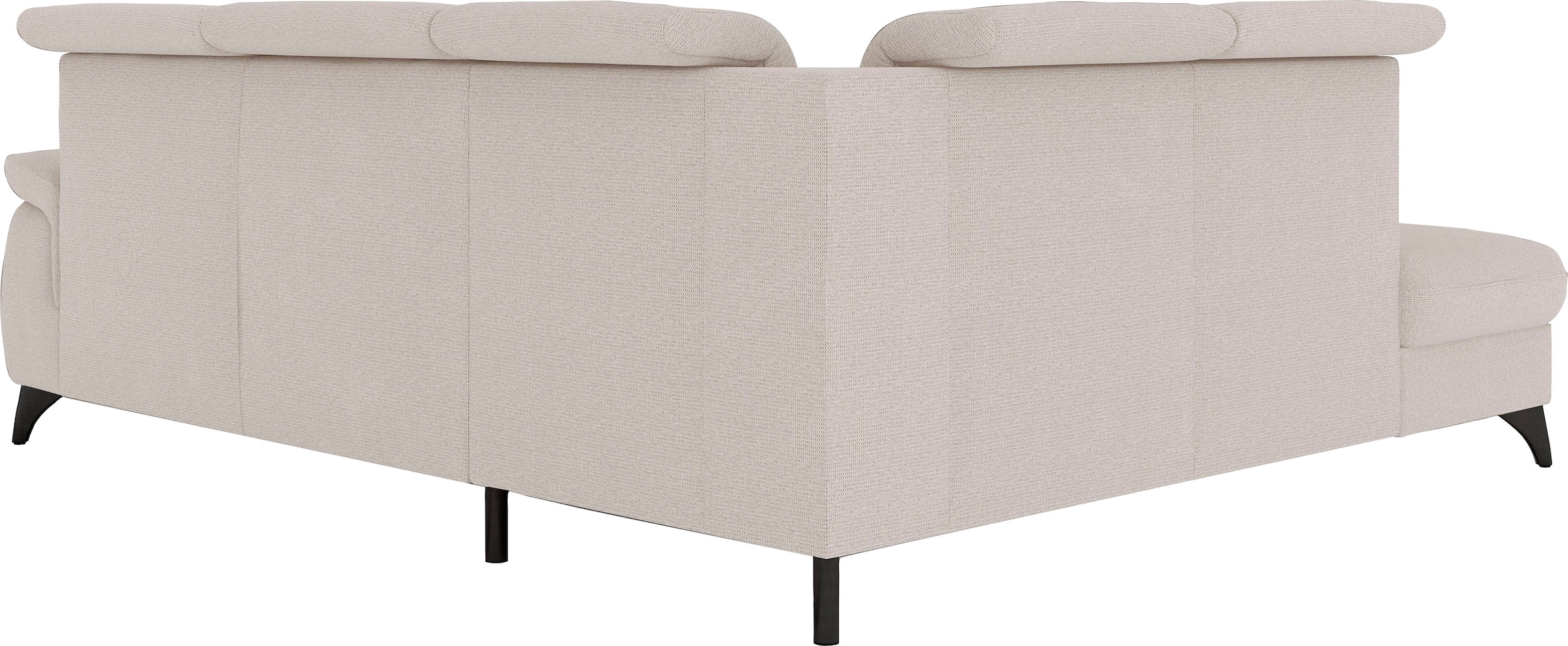 sit&more Ecksofa »Astoria L-Form«, wahlweise mit motorischer Relaxfunktion