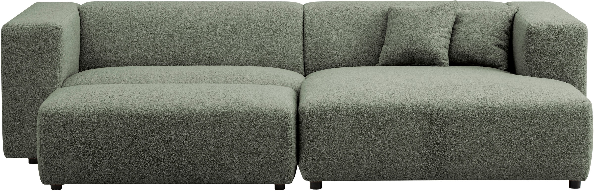 andas Polsterecke »BAKELS, Ecksofa-Set mit Hocker, L-Form mit Schlaffunktio günstig online kaufen