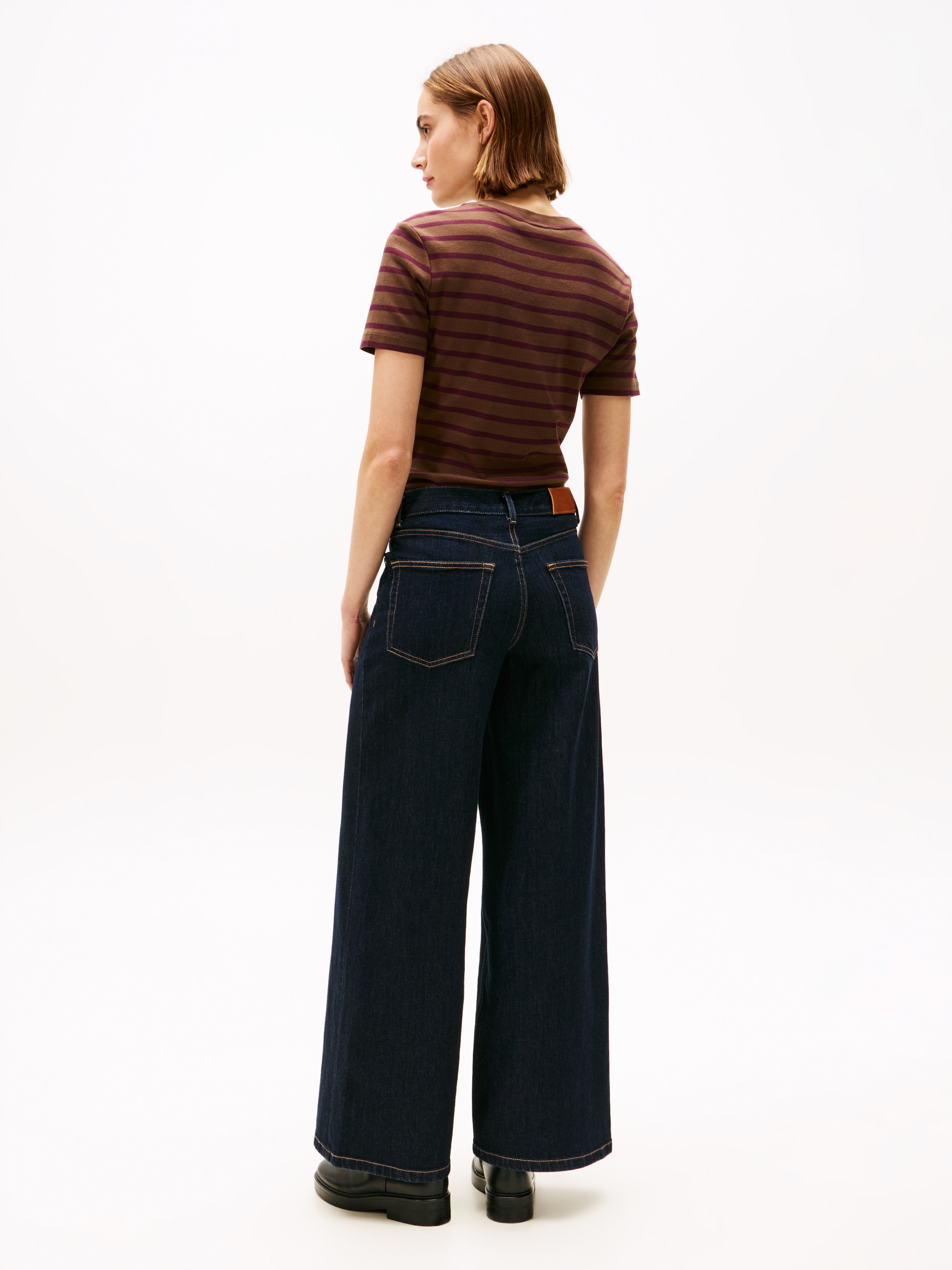 Tommy Hilfiger High-waist-Jeans »DNM RINSE 70's WIDE LEG HW«