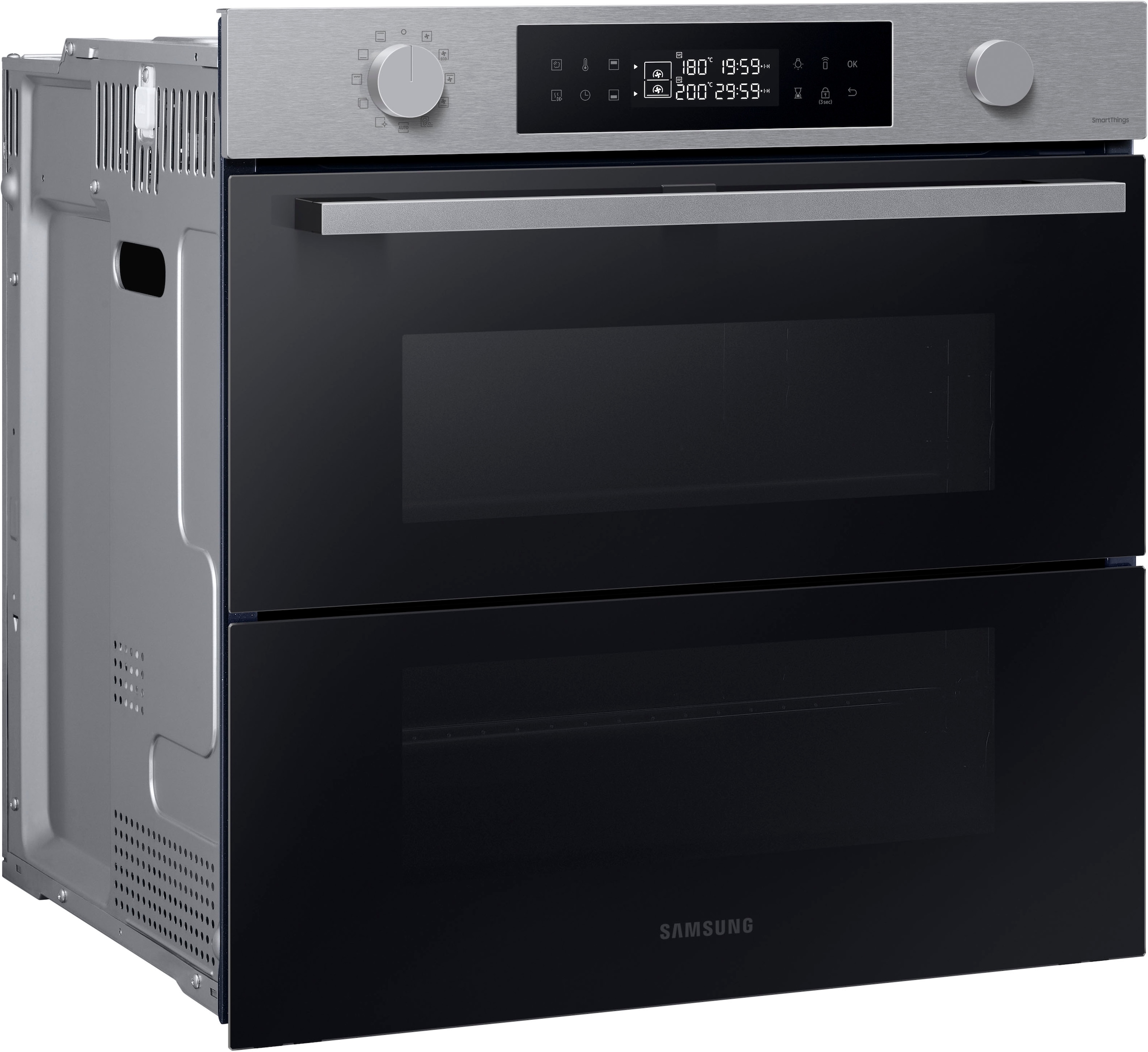 Samsung Einbaubackofen  »NV7B4550VAS/U1«, Pyrolyse-Selbstreinigung, Dual Cook Flex