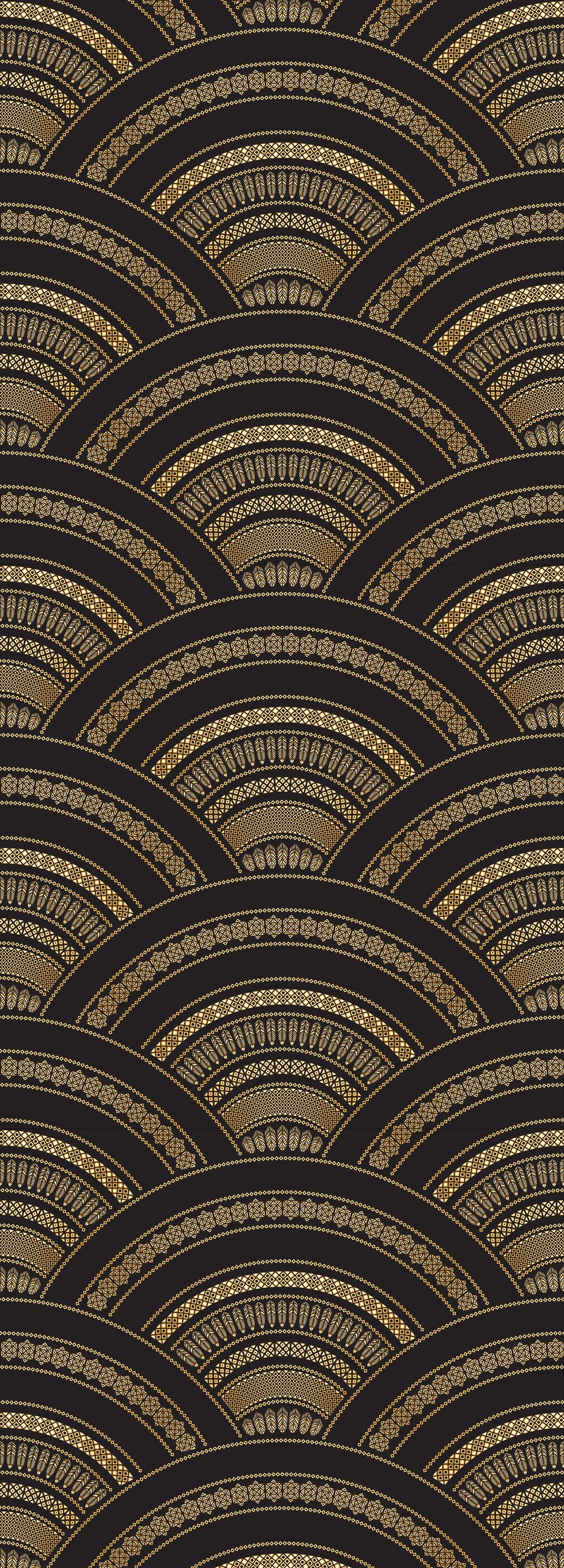 queence Vinyltapete »Jayden« Farbverlauf   abstrakt   bedruckt   gemustert günstig online kaufen