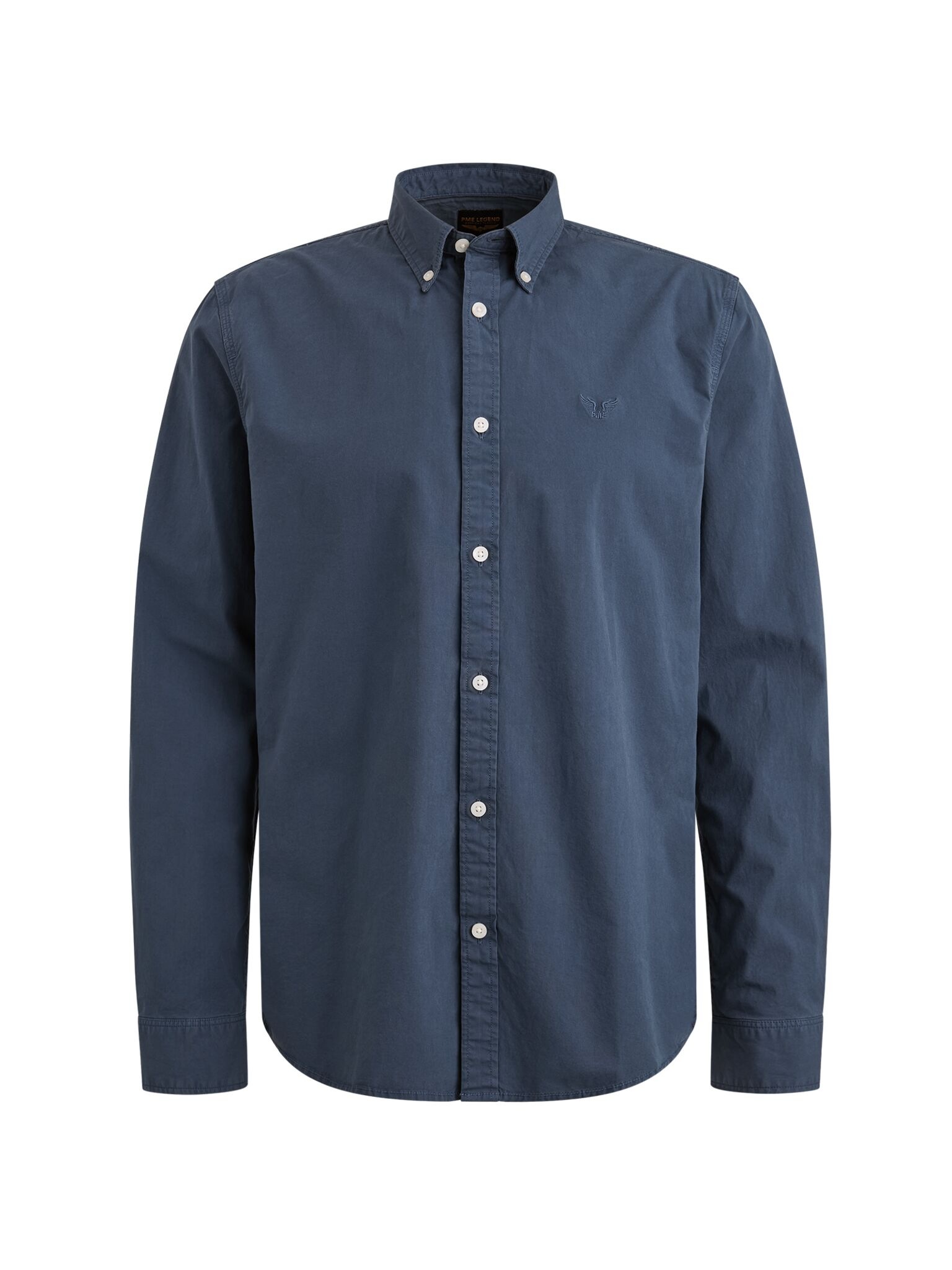 PME LEGEND Langarmhemd Button-down-Kragen