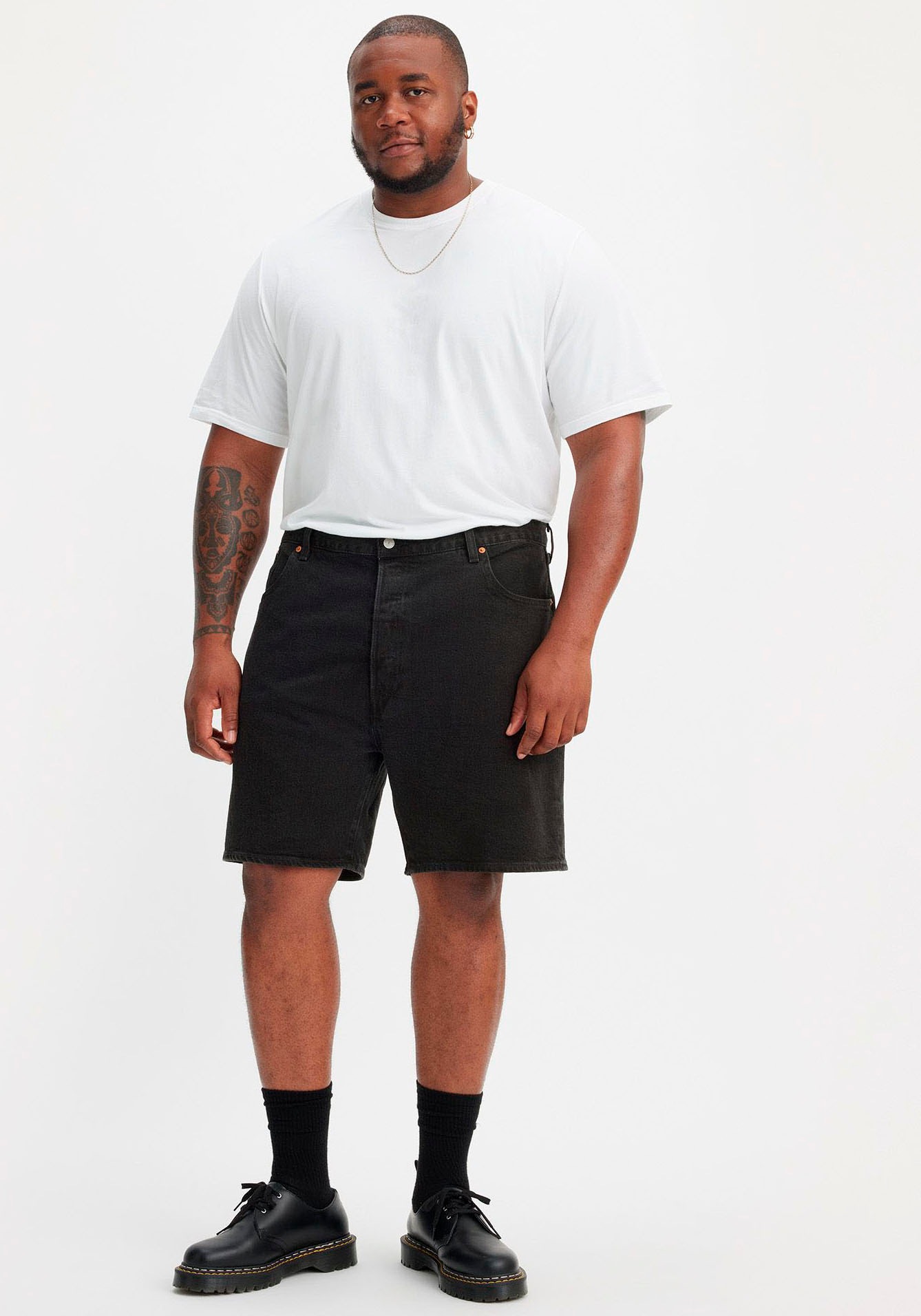 Levi's® Plus Jeansbermudas »501 ORIGINAL SHORTS B&T«