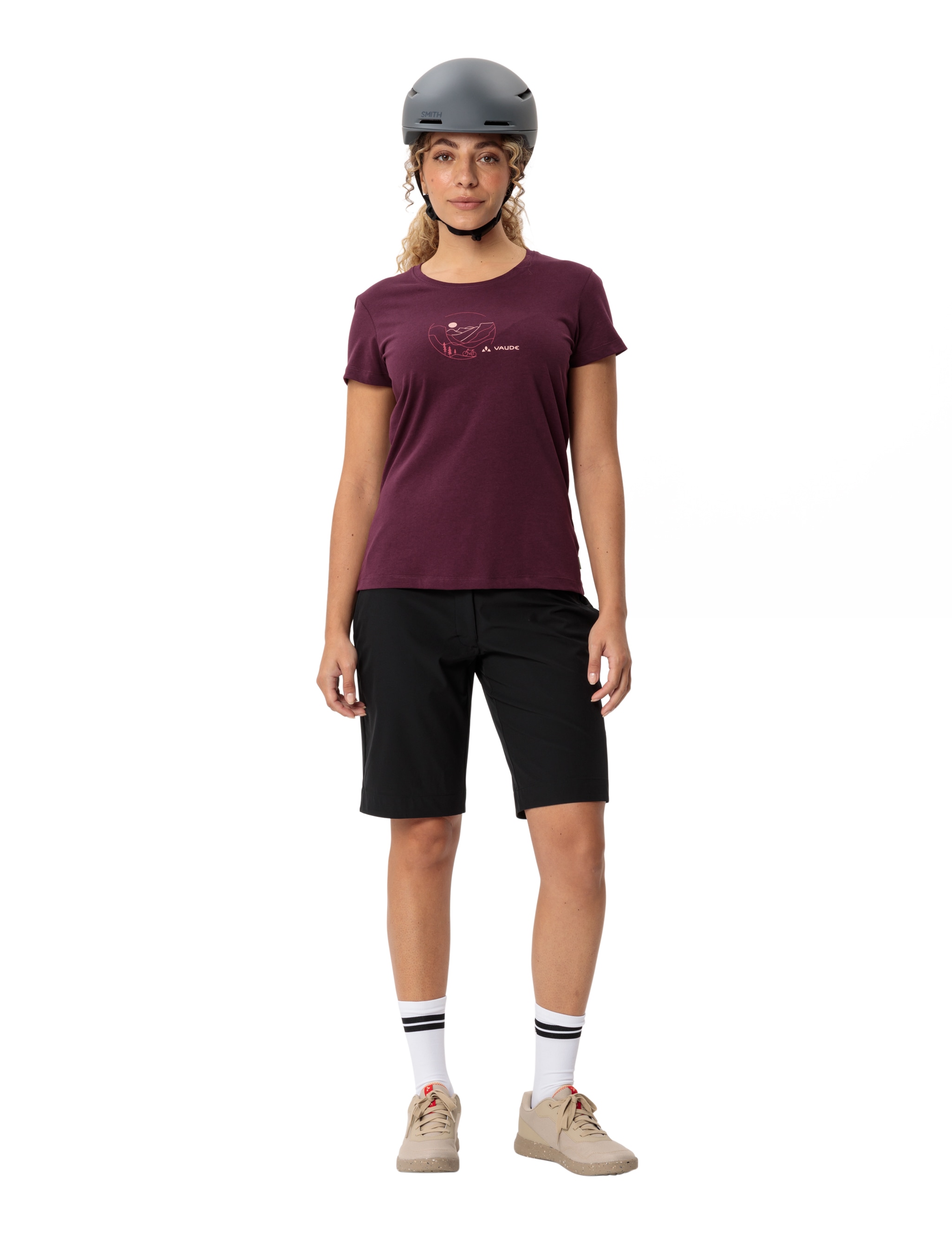VAUDE Funktionsshirt »WOMEN'S CYCLIST T-SHIRT V«, (1 tlg.), Fahrradshirt