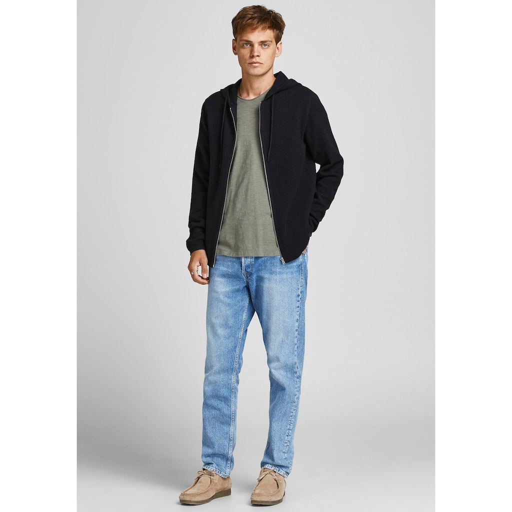 Jack & Jones Kapuzenstrickjacke »HILL KNIT CARDIGAN«