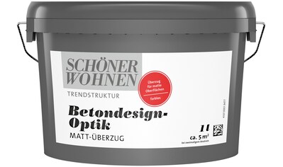 SCHÖNER WOHNEN FARBE Klarlack »TRENDSTRUKTUR Betondesign-Optik«