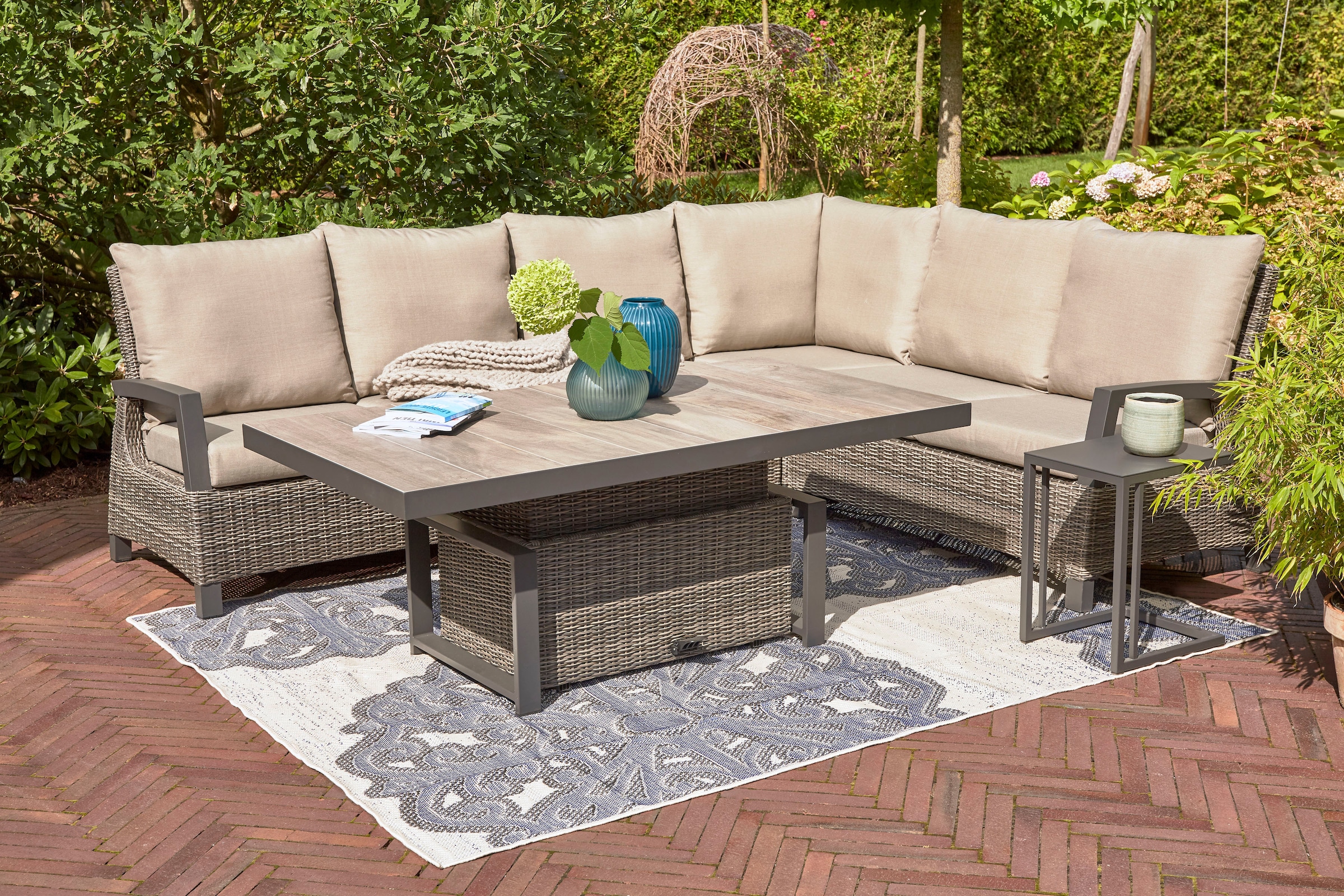Siena Garden Gartenlounge-Set »Corido« 5 Stk. tlg. günstig online kaufen