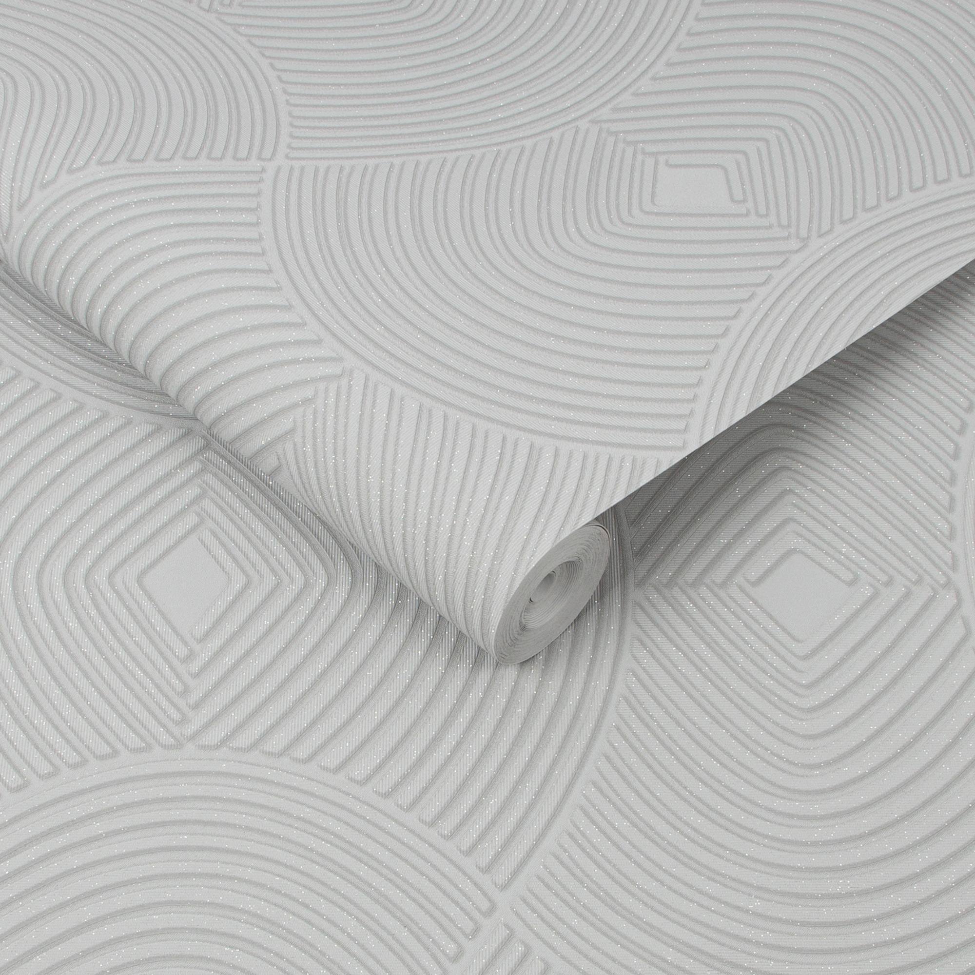 Boutique Vliestapete »Ulterior«, geometrisch, Grau - 10mx52cm