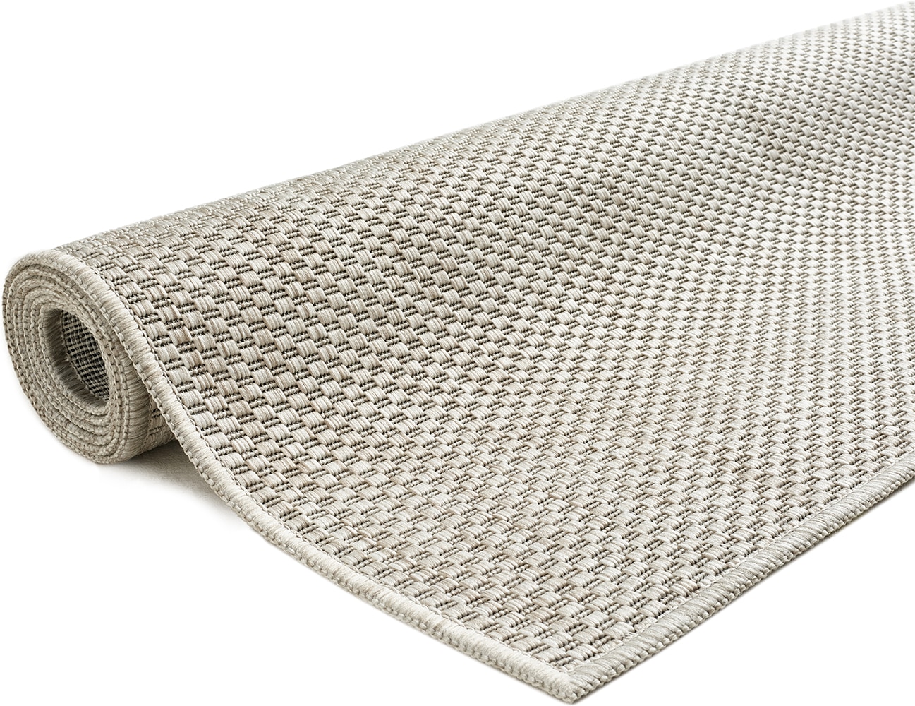 Bruno Banani Teppich »Venezia, auch als Läufer« rechteckig 4 mm Höhe In- und Outdoor geeignet, Sisal-Optik, Wetterfest & UV-beständig