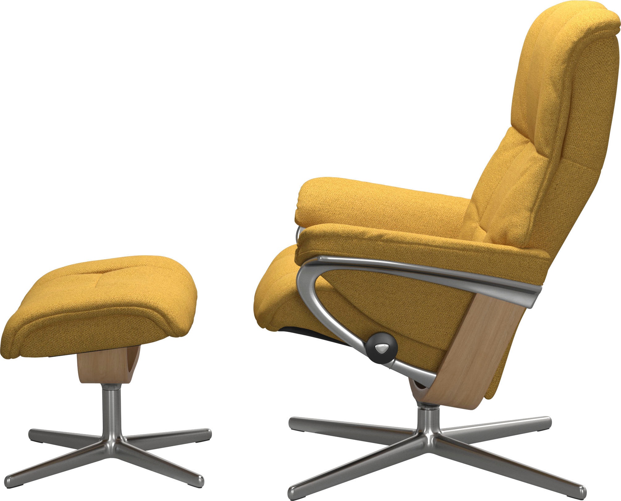 Stressless® Relaxsessel »Mayfair«, mit Cross Base, Größe S, M & L, Holzakzent Eiche