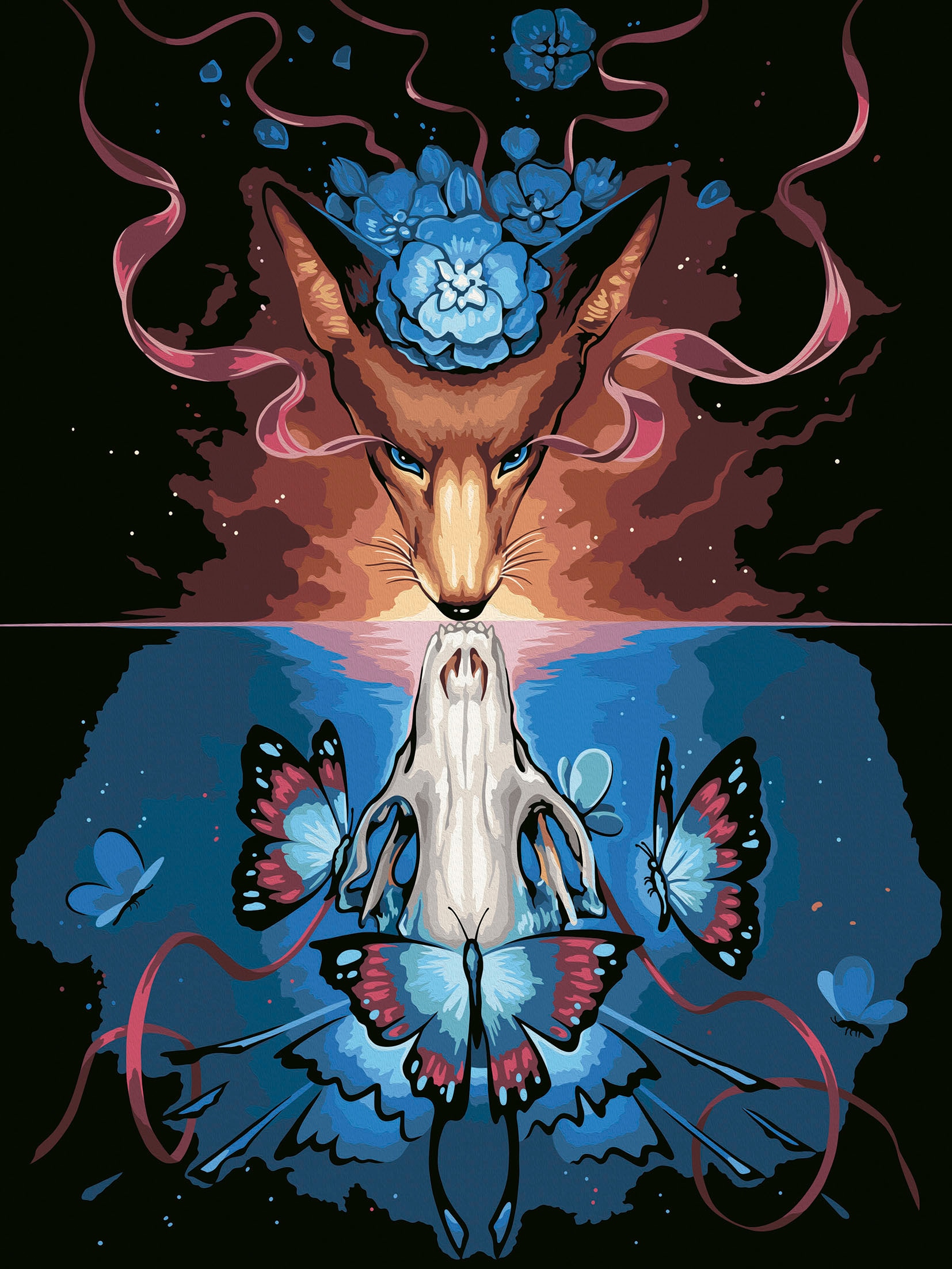 Ravensburger Malen nach Zahlen »CreArt, Beautiful Death« Made in Europe