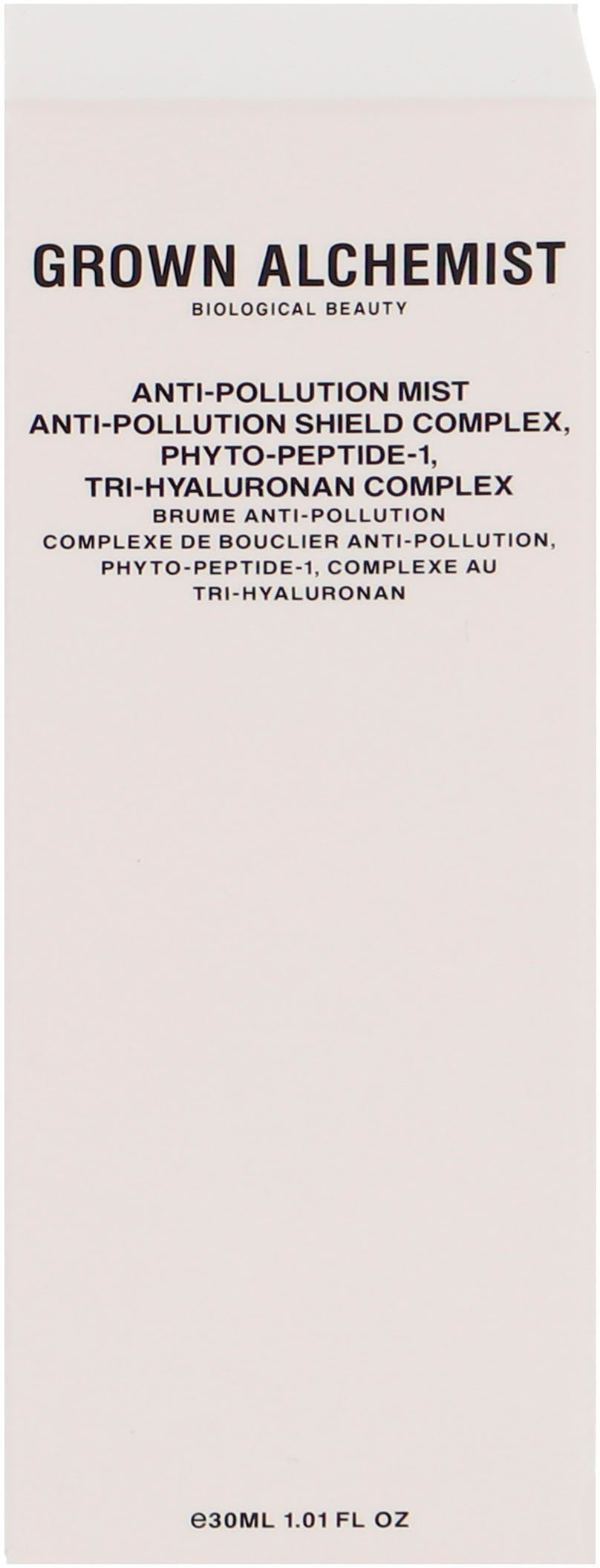 GROWN ALCHEMIST Gesichtsspray »Anti-Pollution Mist«, Anti-Pollution Shield Complex, Phyto-Peptide-1, Tri-Hyaluronan